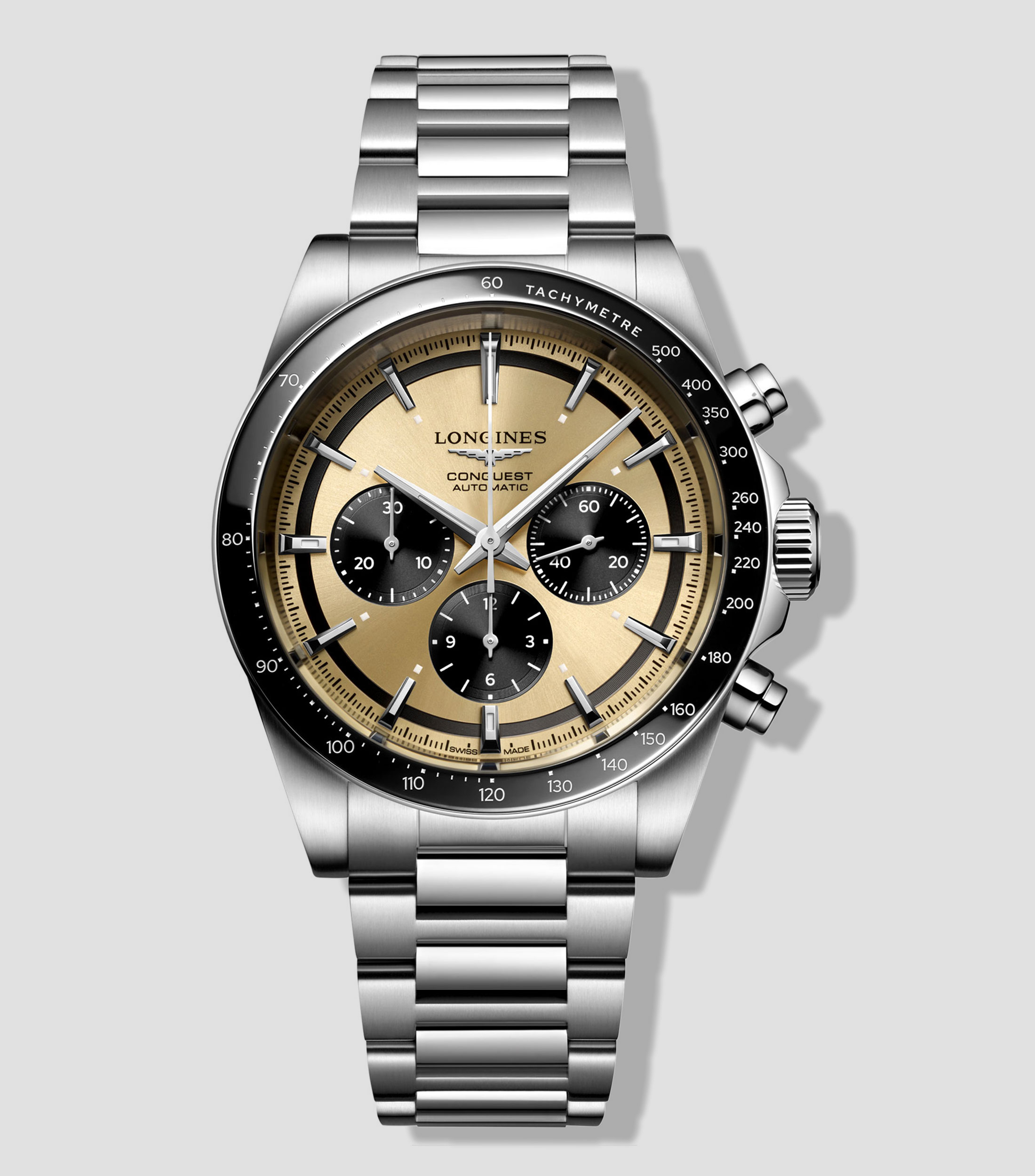 Reloj para Hombre Conquest casual, Plateado