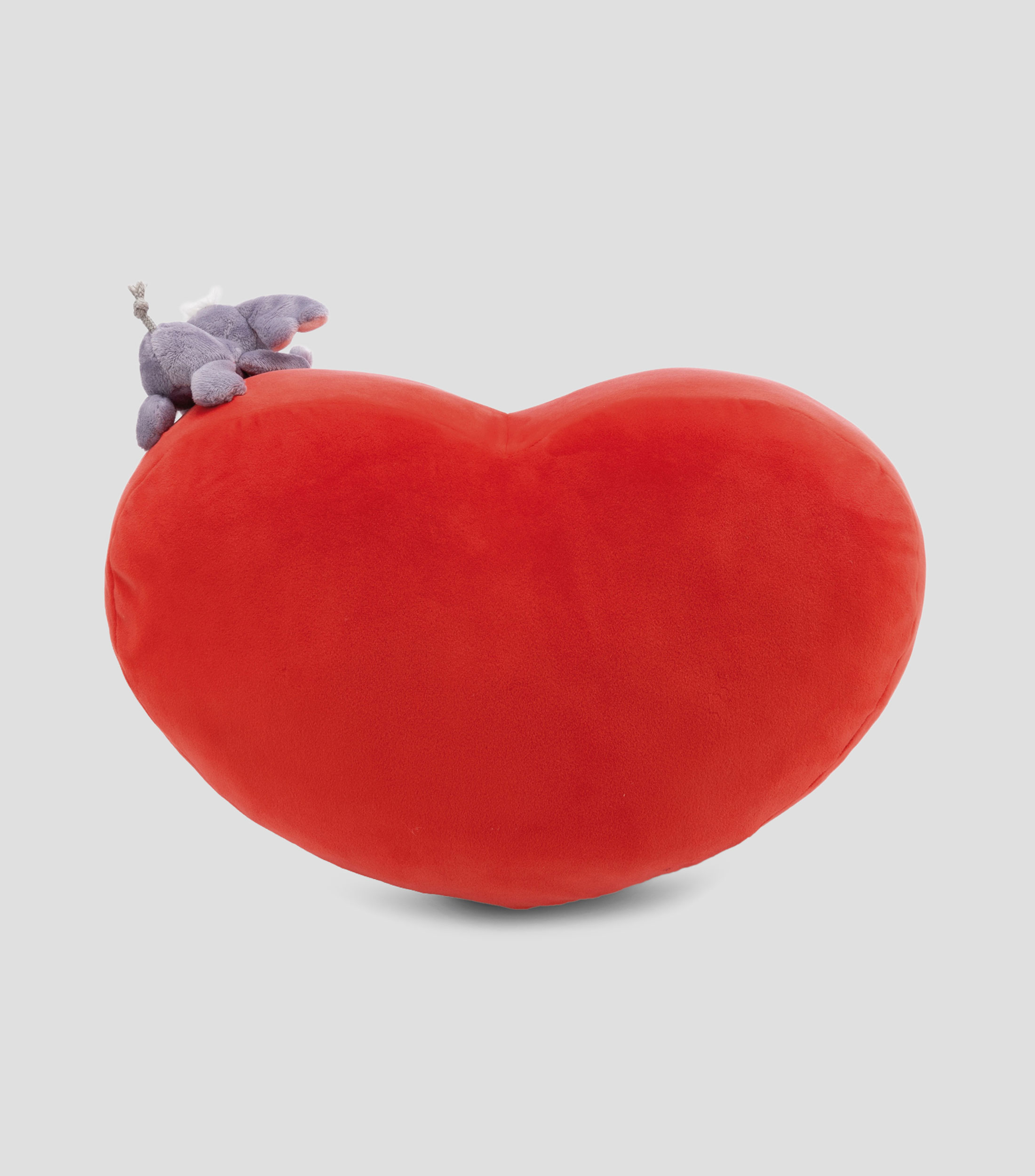 Corazón con Elefante de Peluche