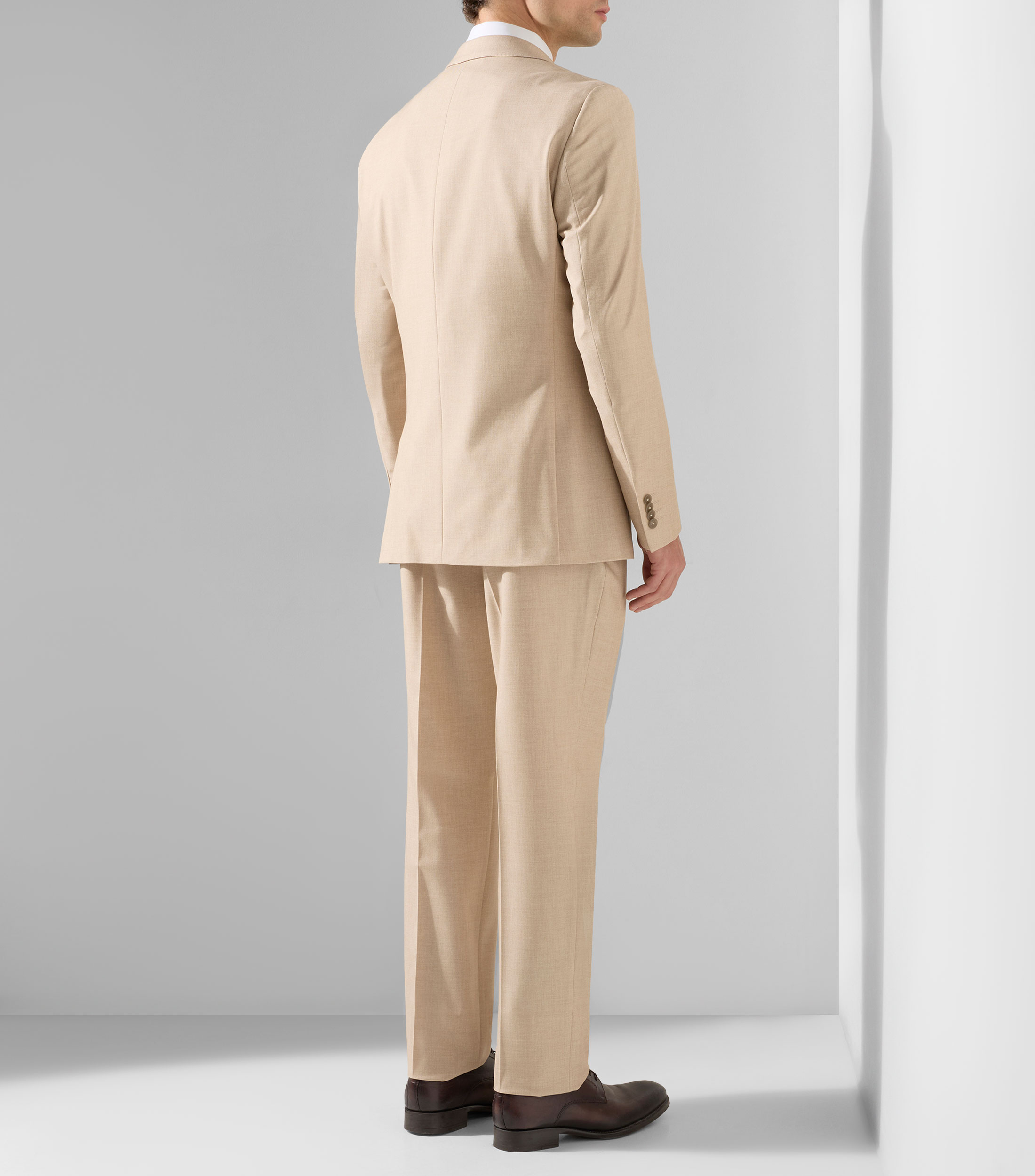 Traje de corte regular liso Hombre
