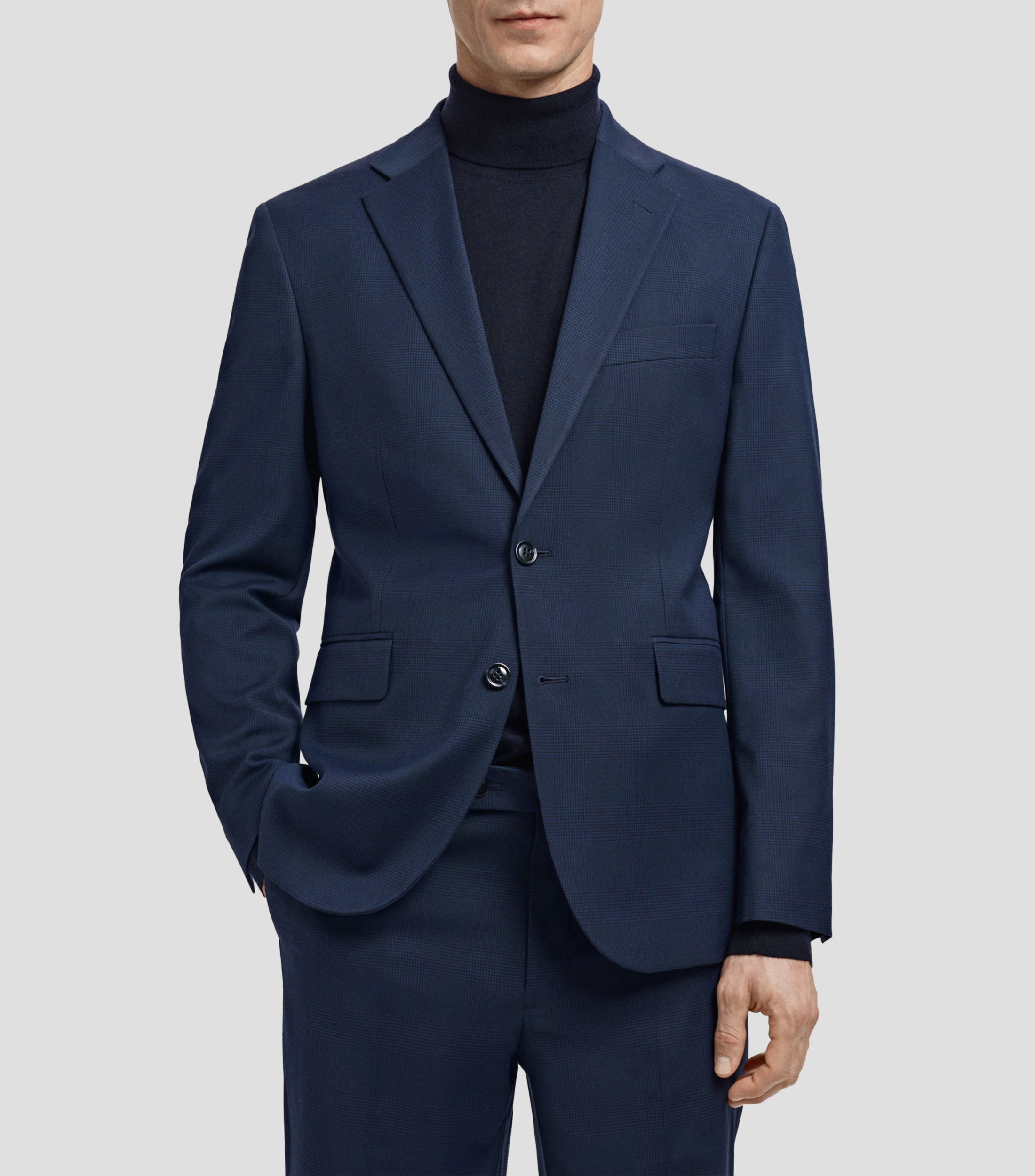 Saco liso Hombre