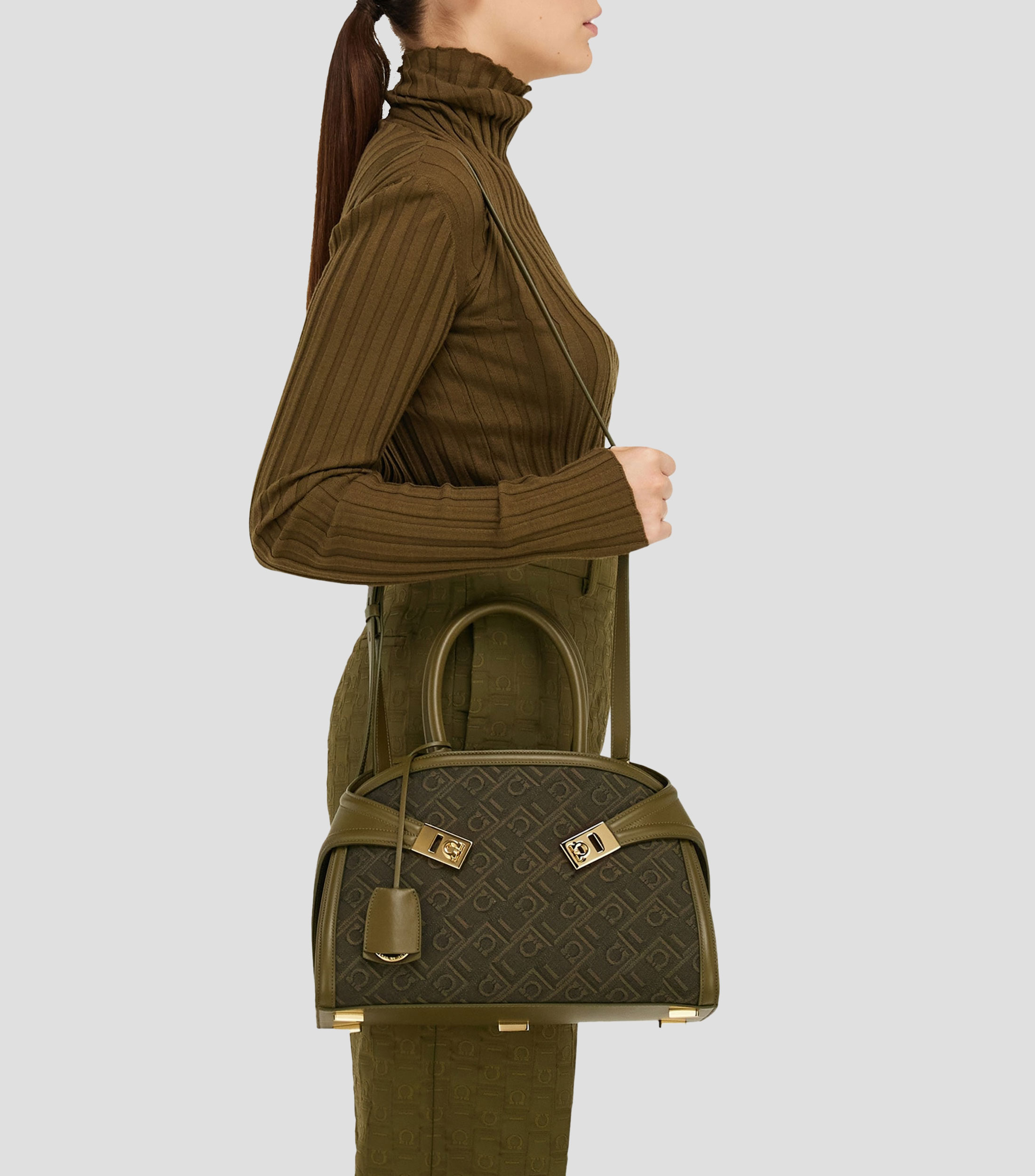 Bolsa Hug jacquard (S)