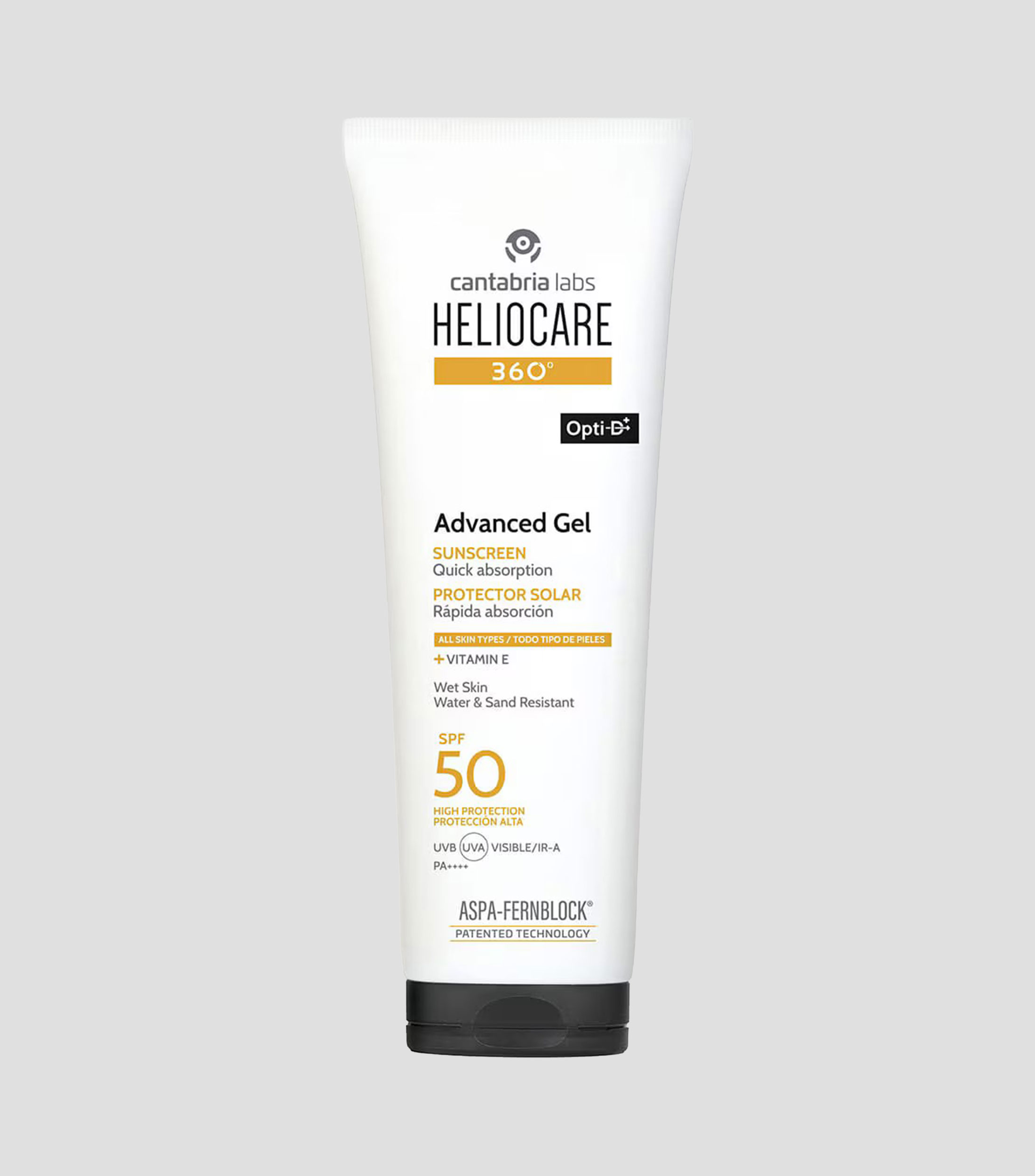 Protector solar Advanced Gel SPF50+, 250 ml
