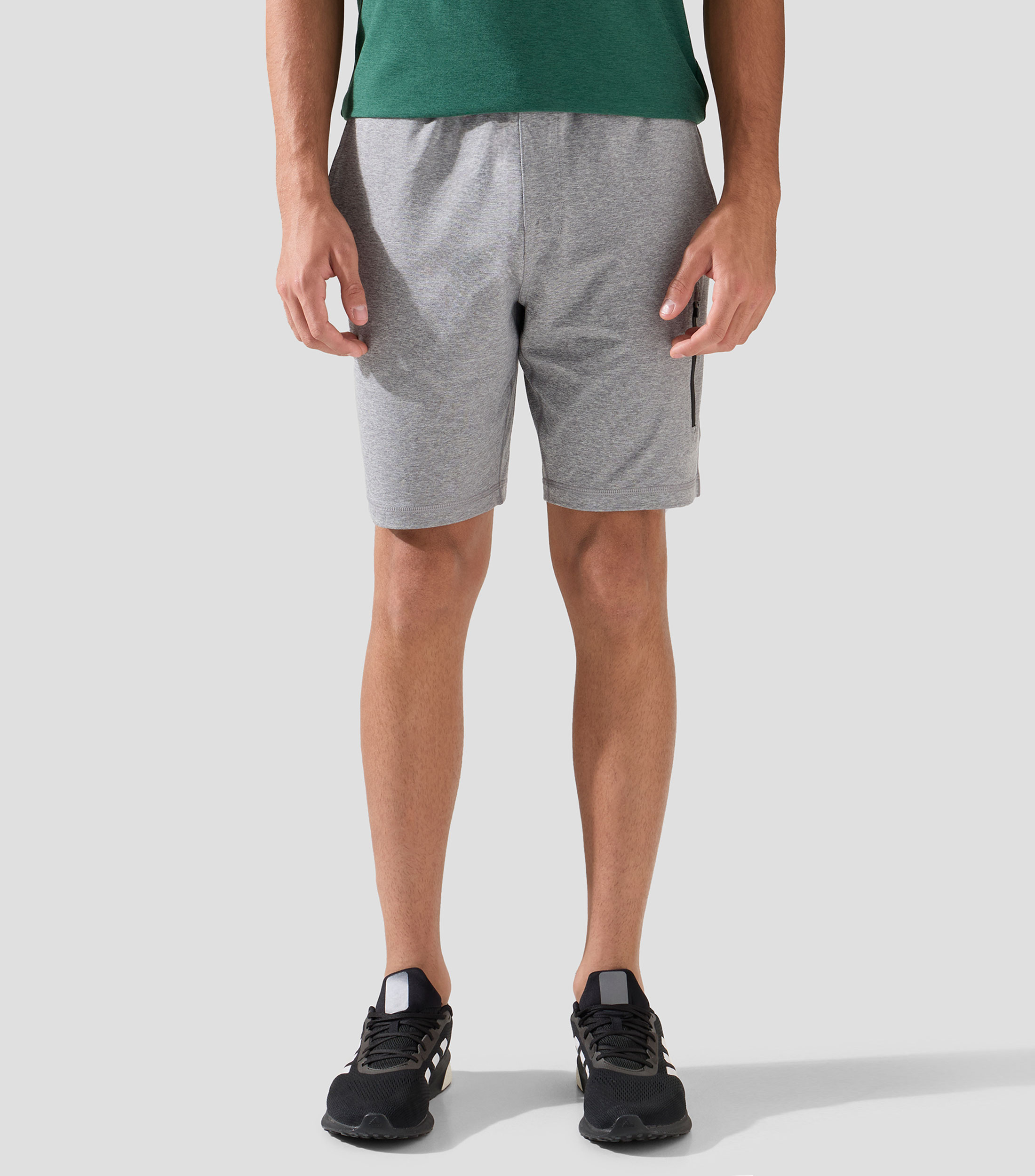Short para entrenamiento liso Hombre