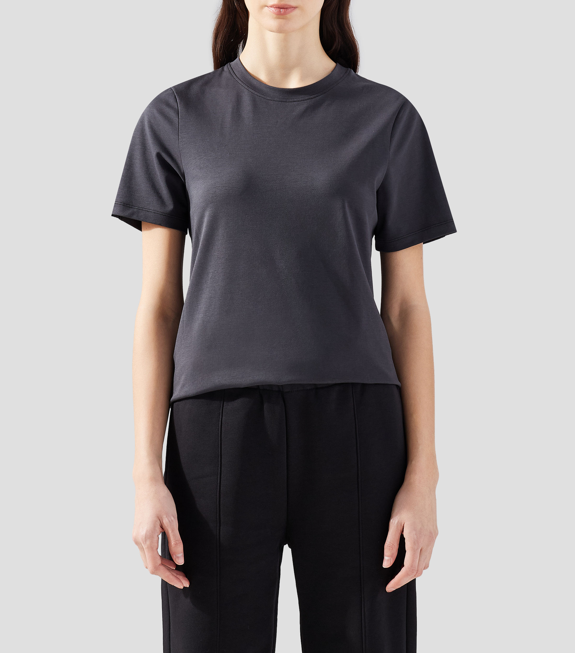 Playera para entrenamiento Focus lisa Mujer