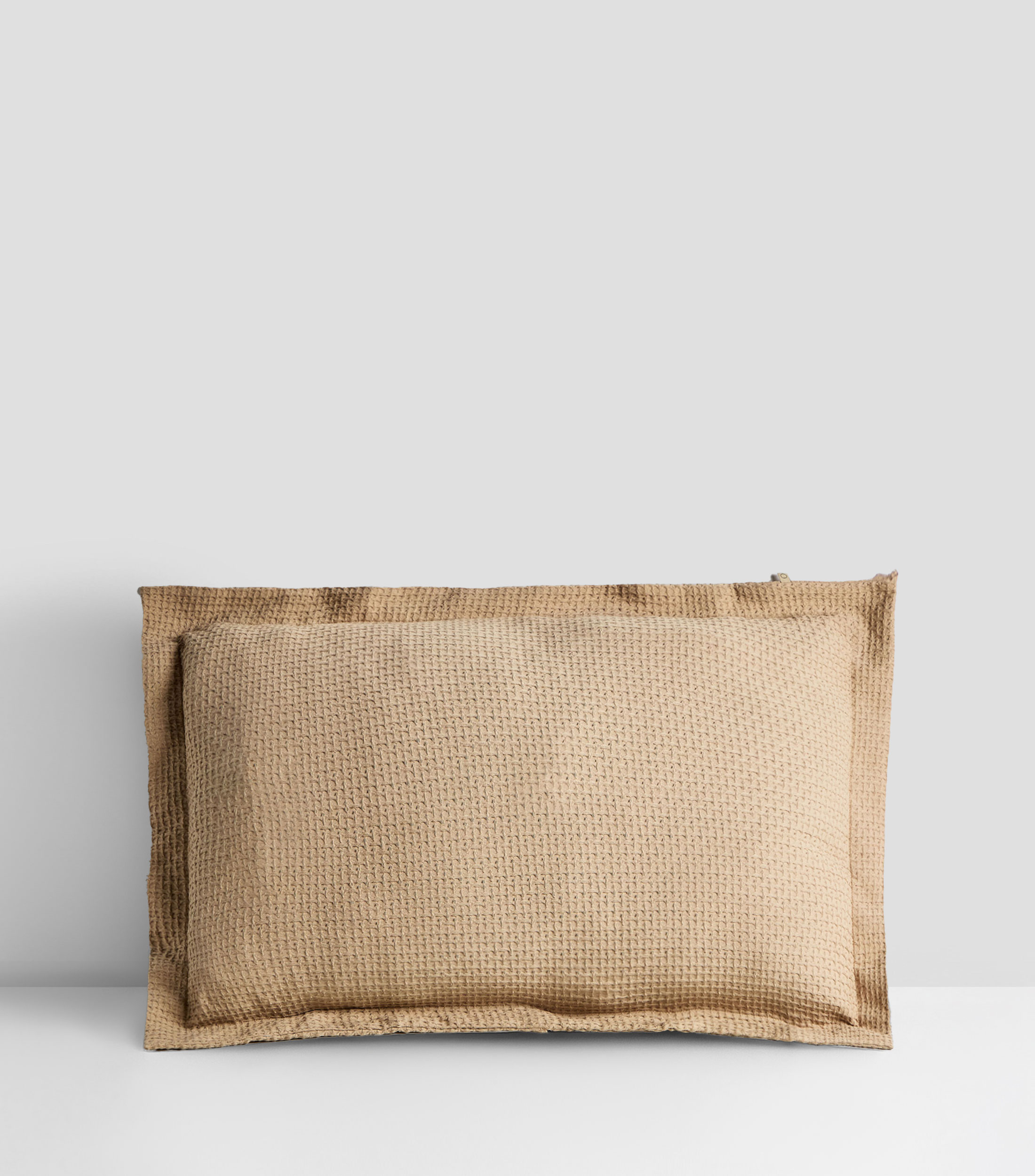 Funda para Almohada Estándar en Algodón Robin, Taupe