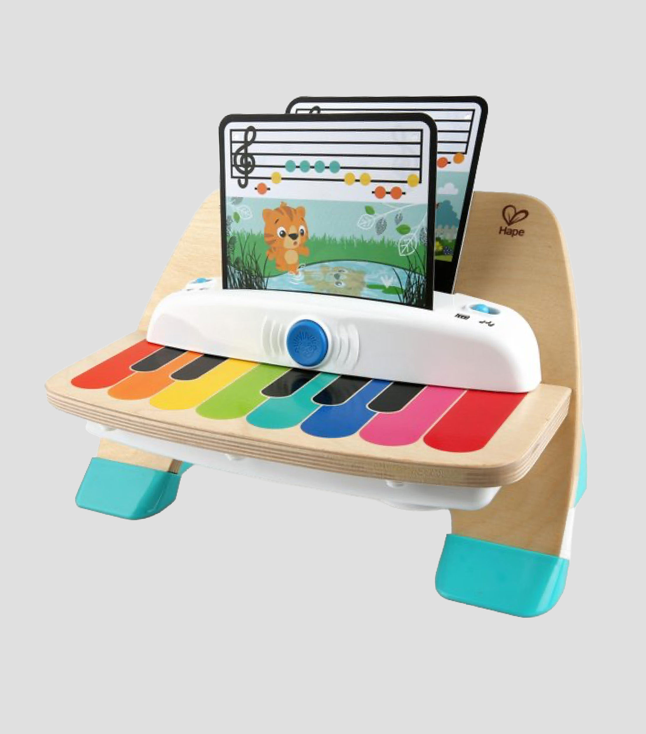 Piano Mágico Táctil de madera