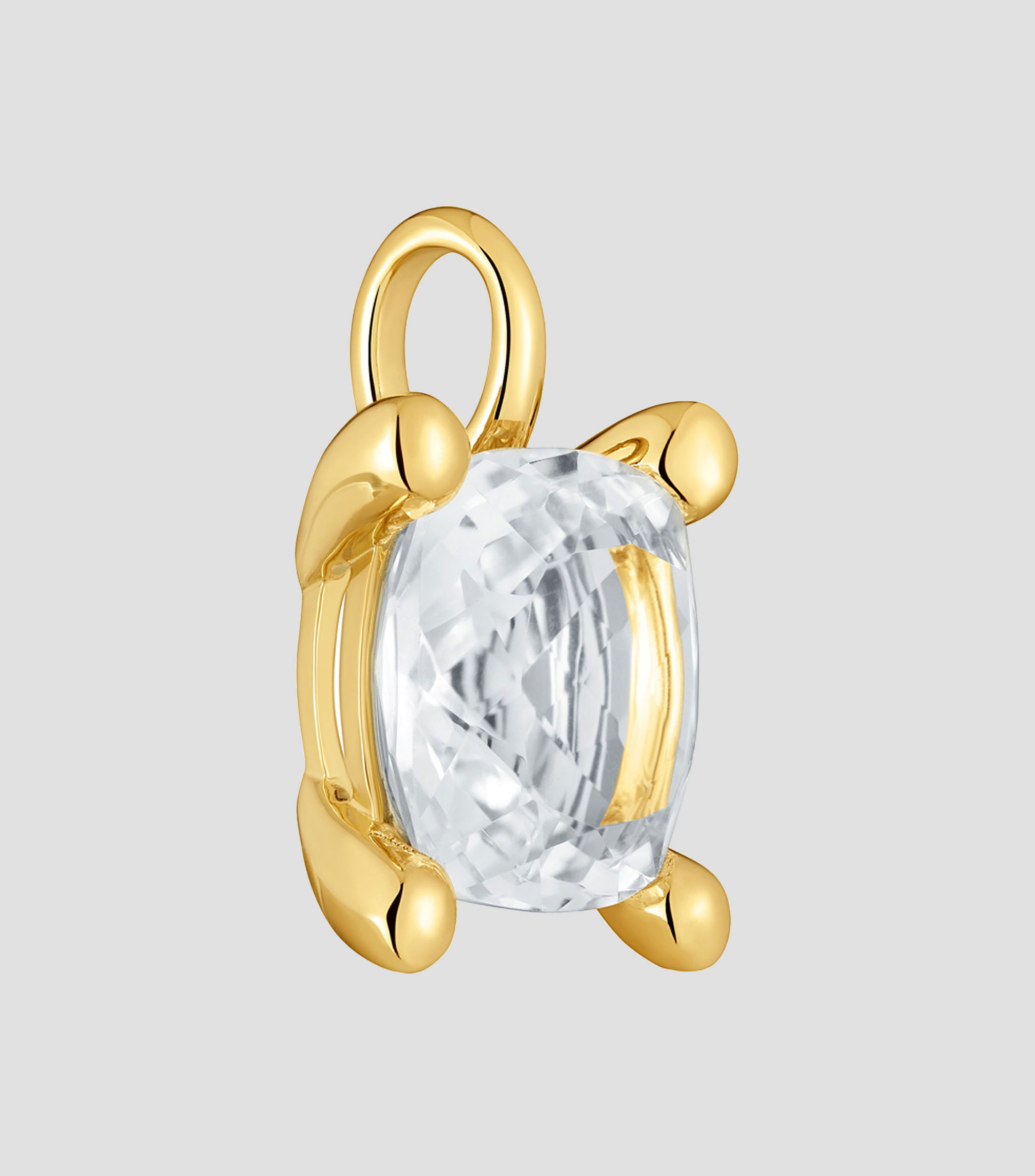 Dije en Plata .925 con Incrustación Mujer