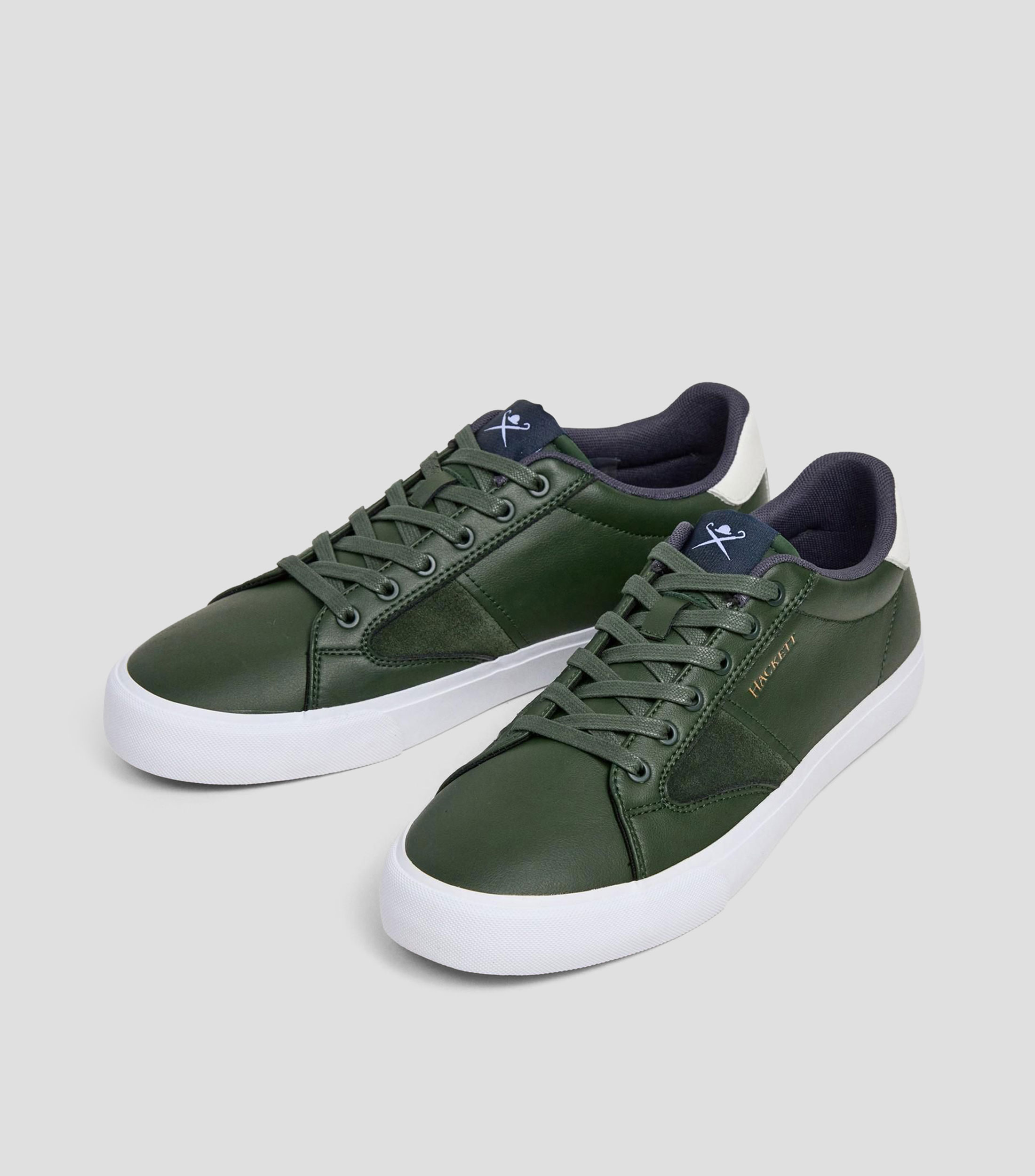 Tenis casuales en piel Hombre