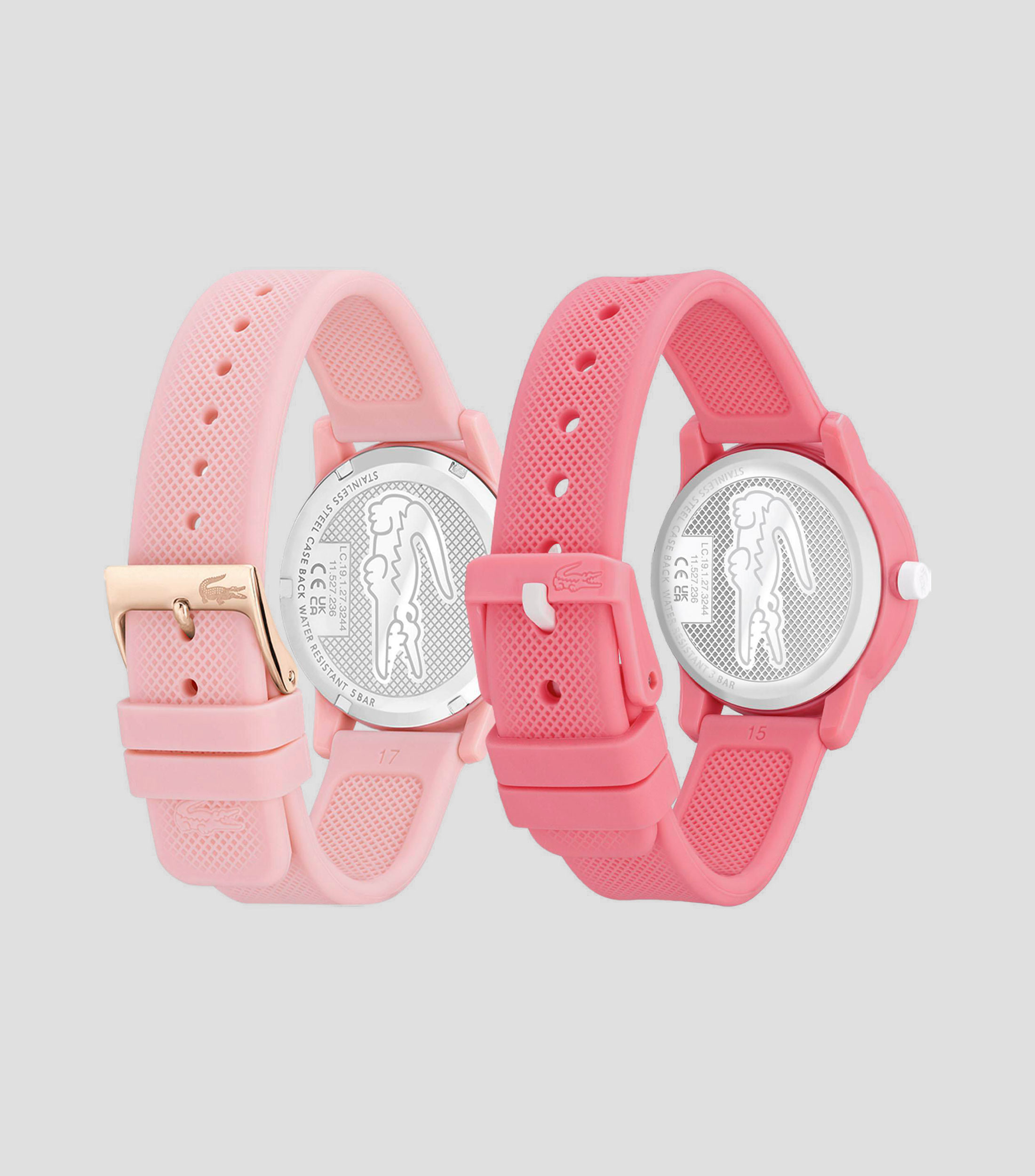 Set 2 Relojes para Mujer Giftset Watch Mamá + Hija Deportivo Rosa