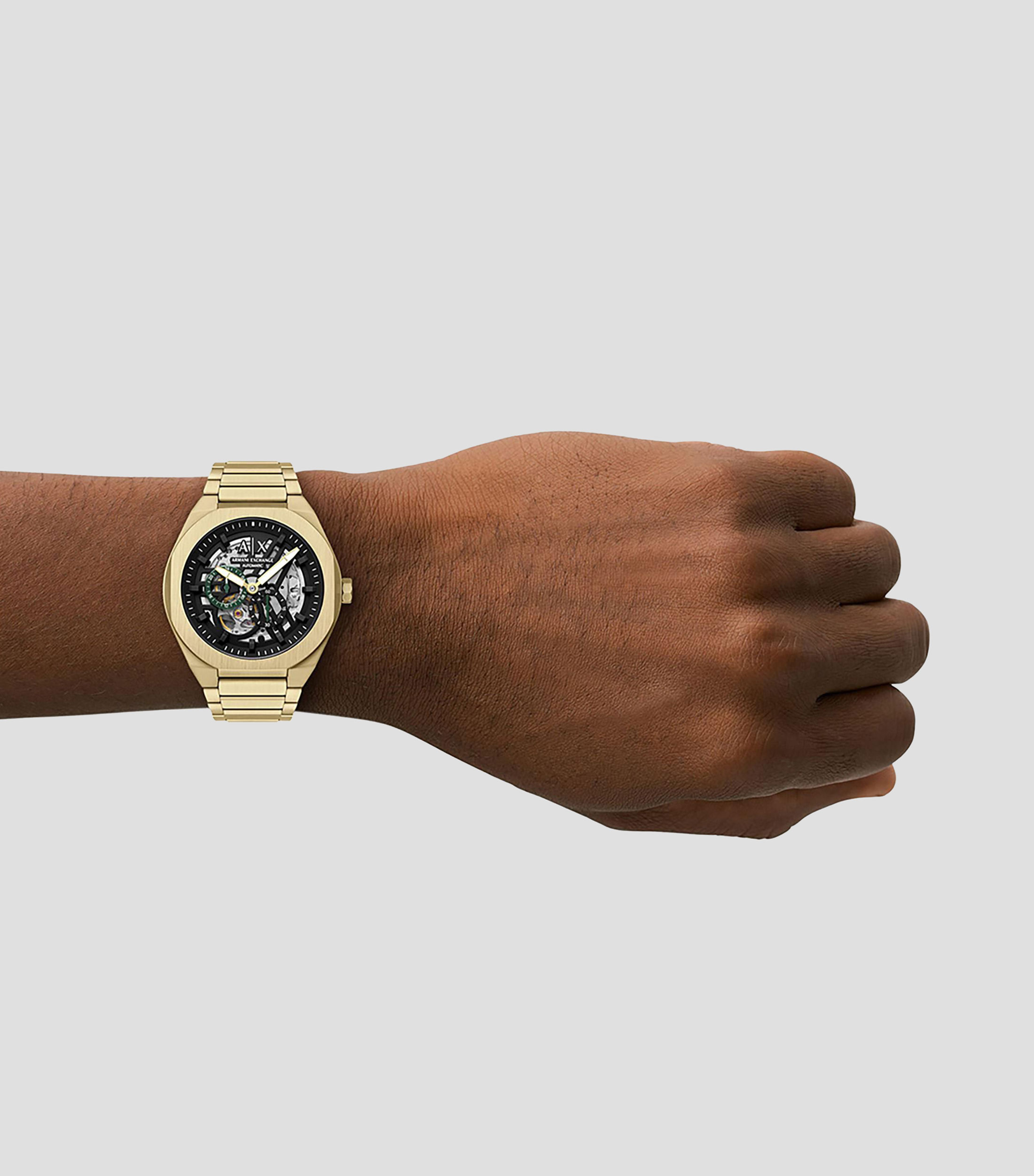 Reloj para hombre Street casual dorado