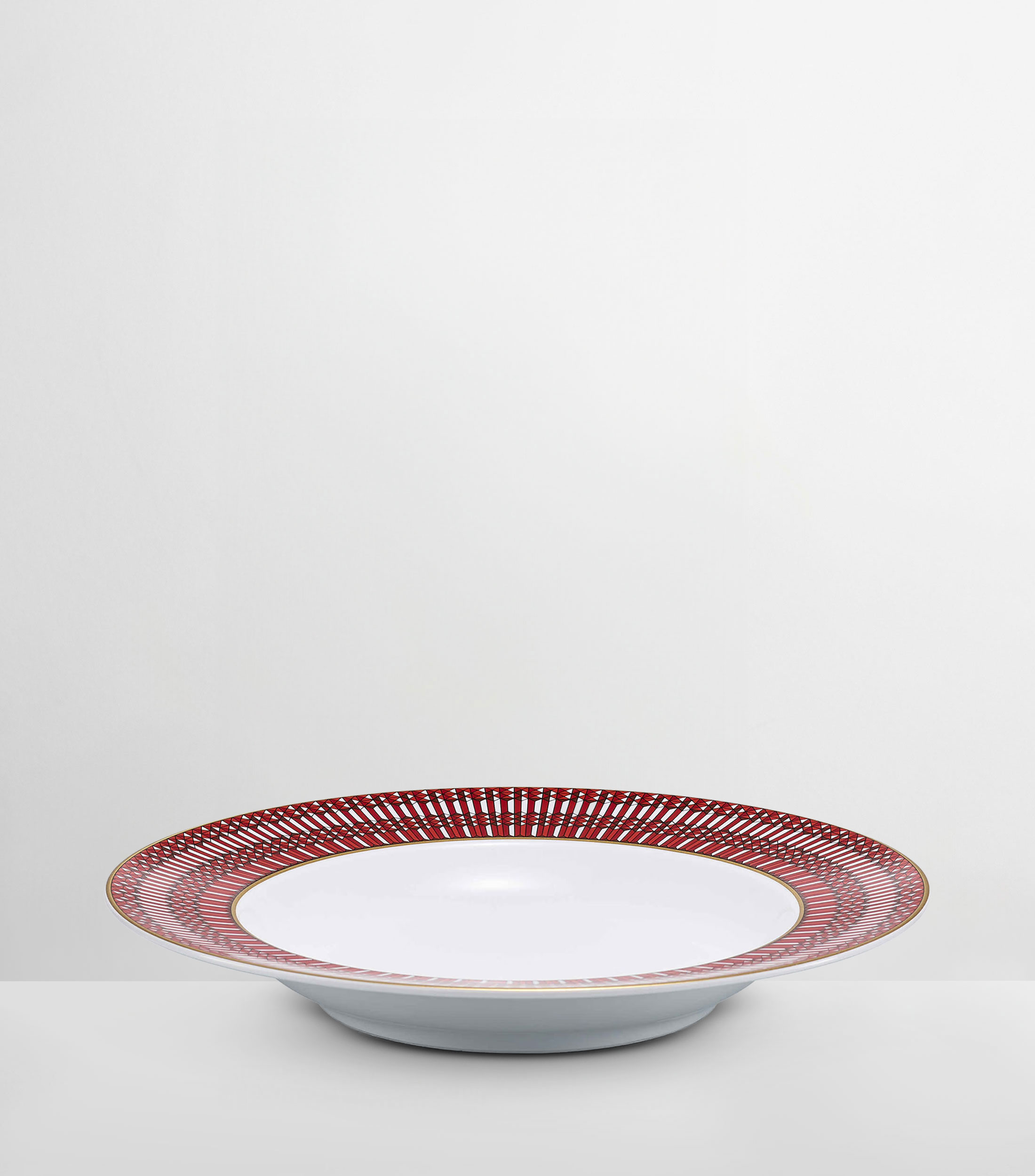 Plato para sopa Arcadia con microdiseños