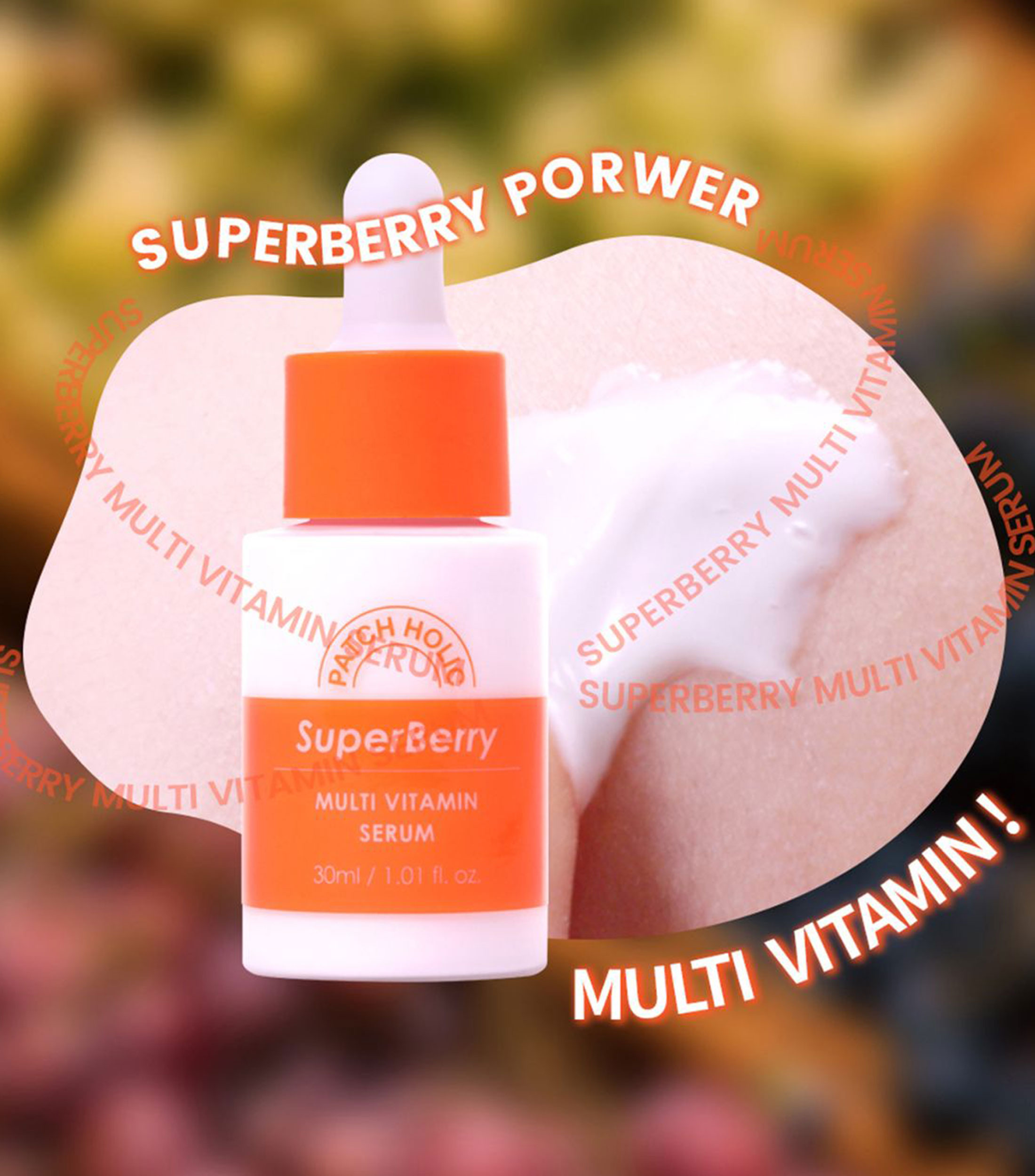 Suero Multivitamínico SuperBerry, 30 ml