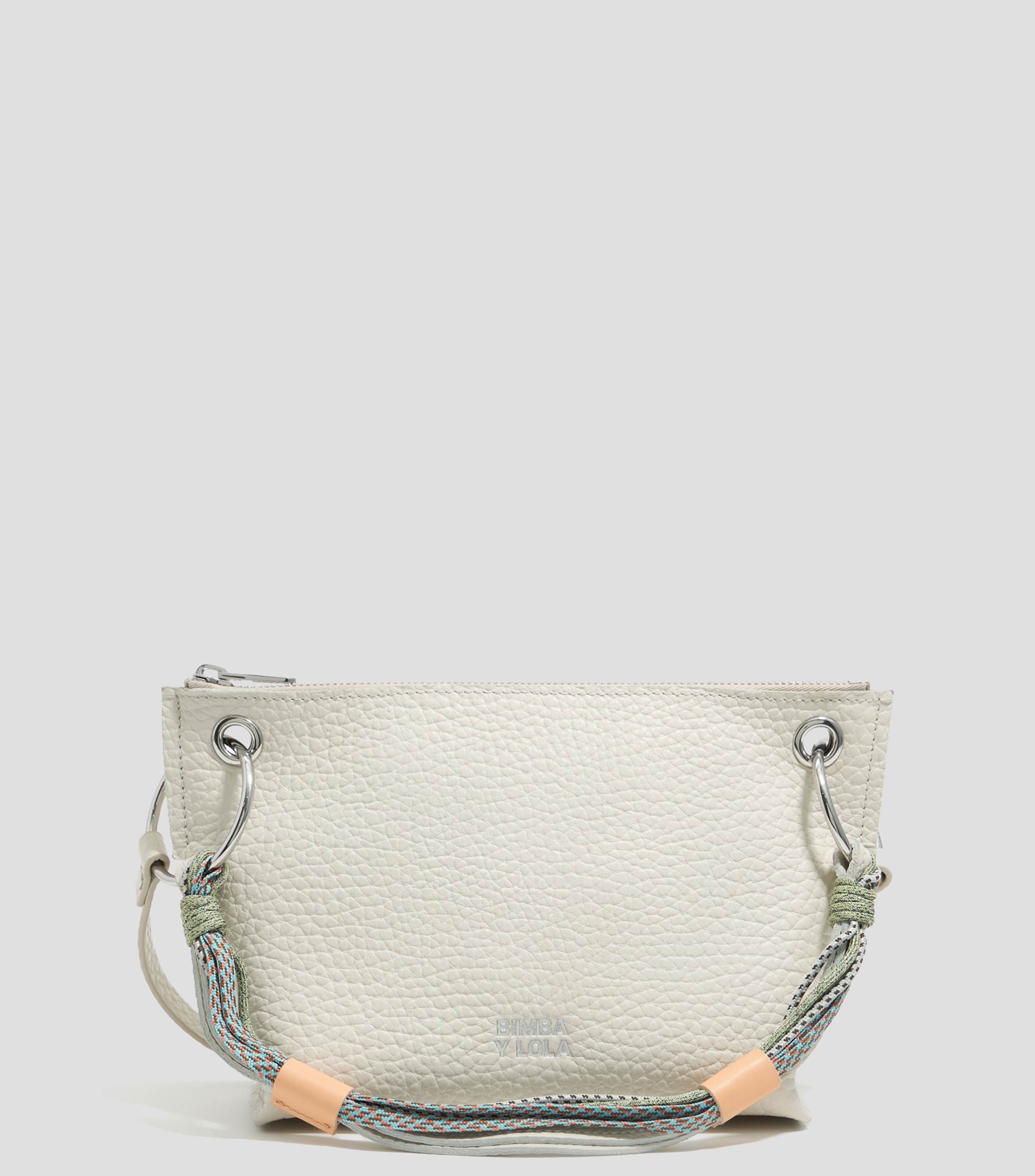 Bimba y Lola Bolsa bandolera trapecio mediano en piel Mujer |El