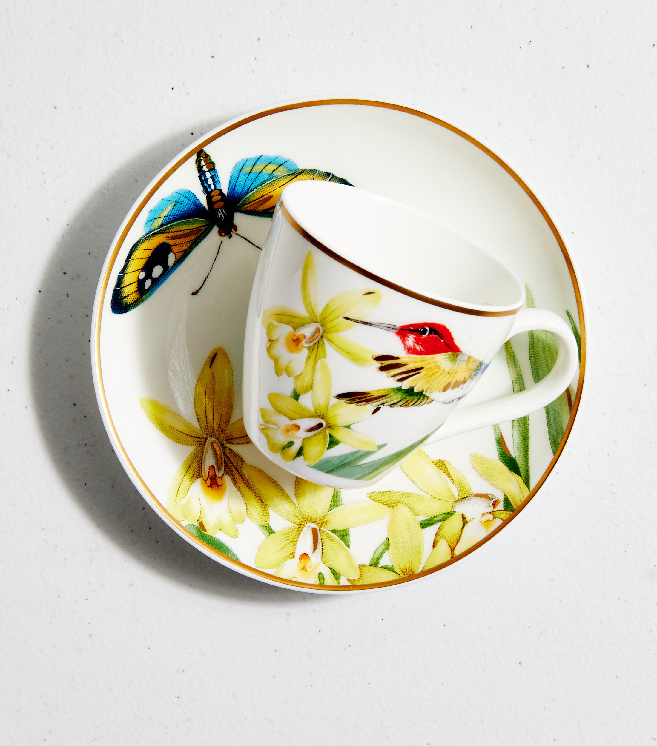 Plato para Taza espresso Amazonia Anmut en porcelana