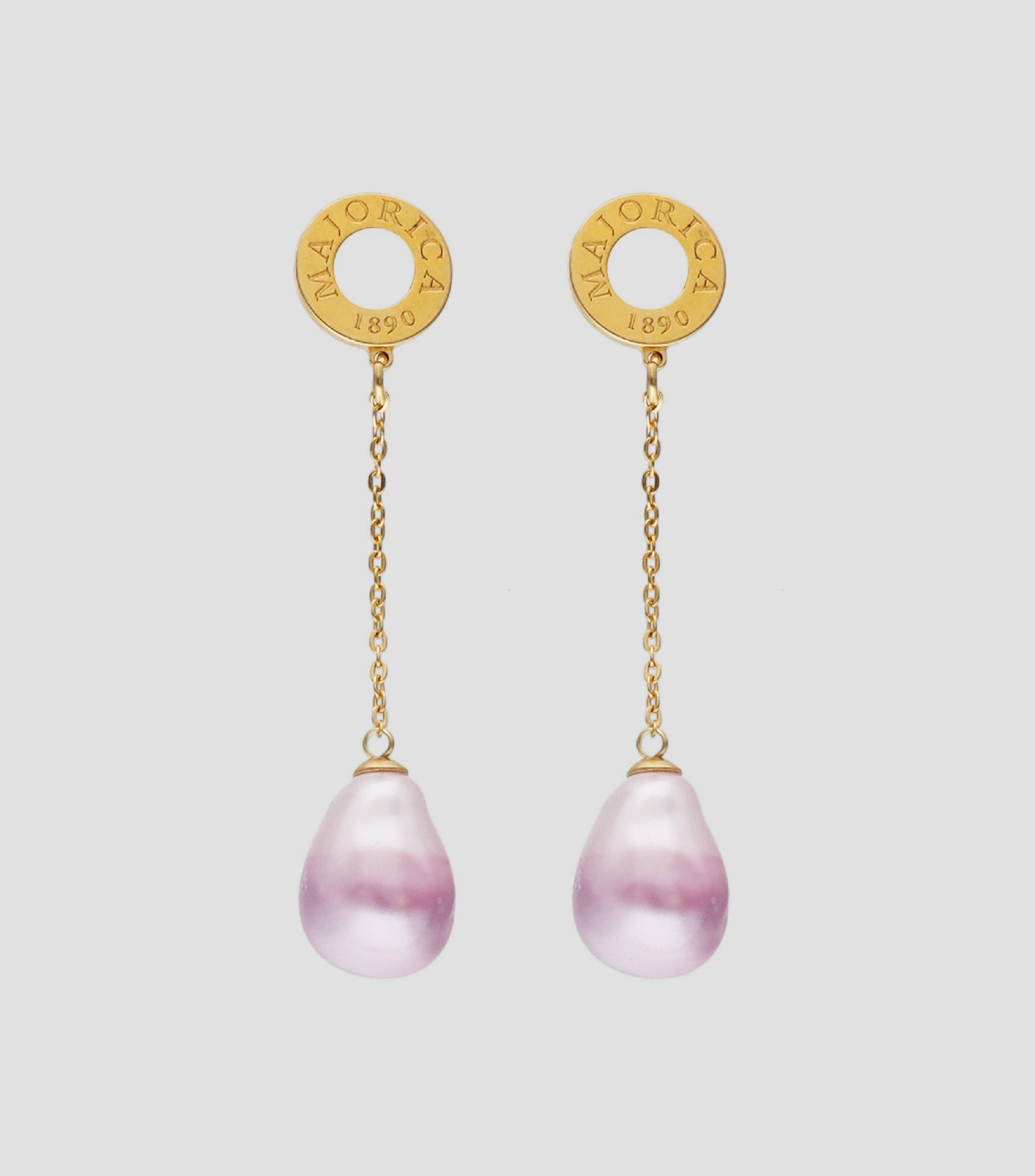 Aretes con Perlas Mujer