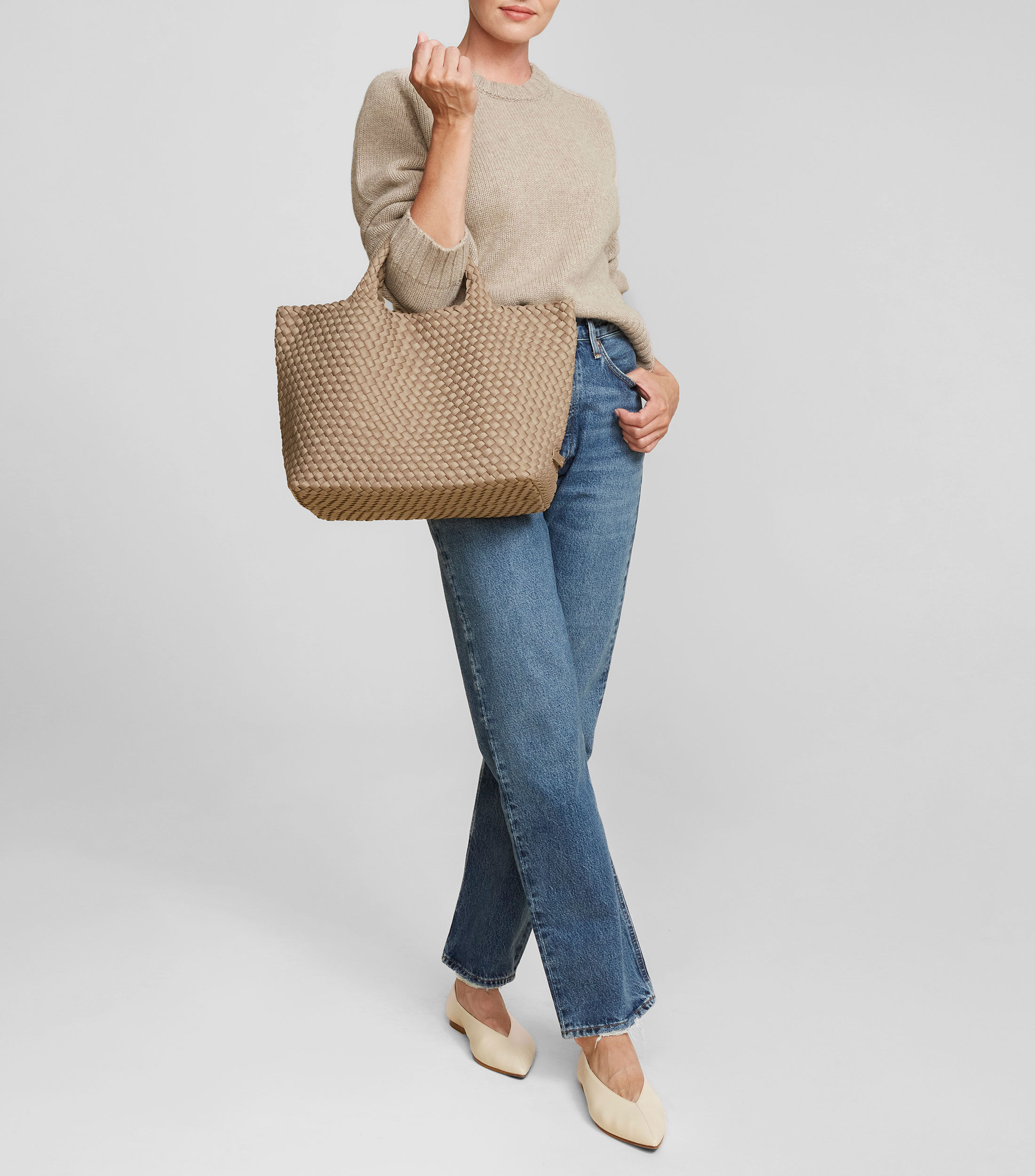Bolsa tote St. Barths texturizada Mujer