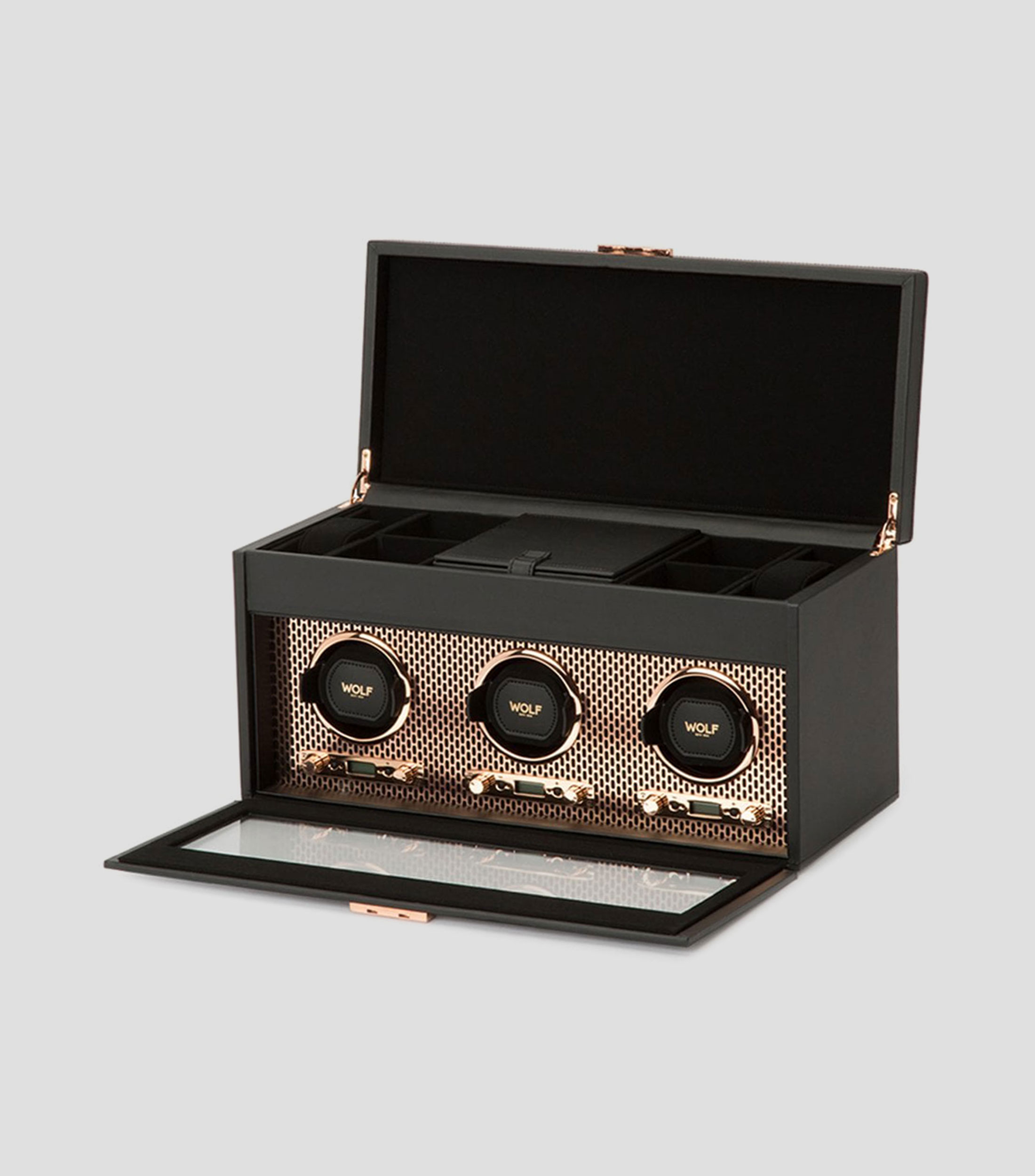 Watch Winder Triple con Almacenaje Axis