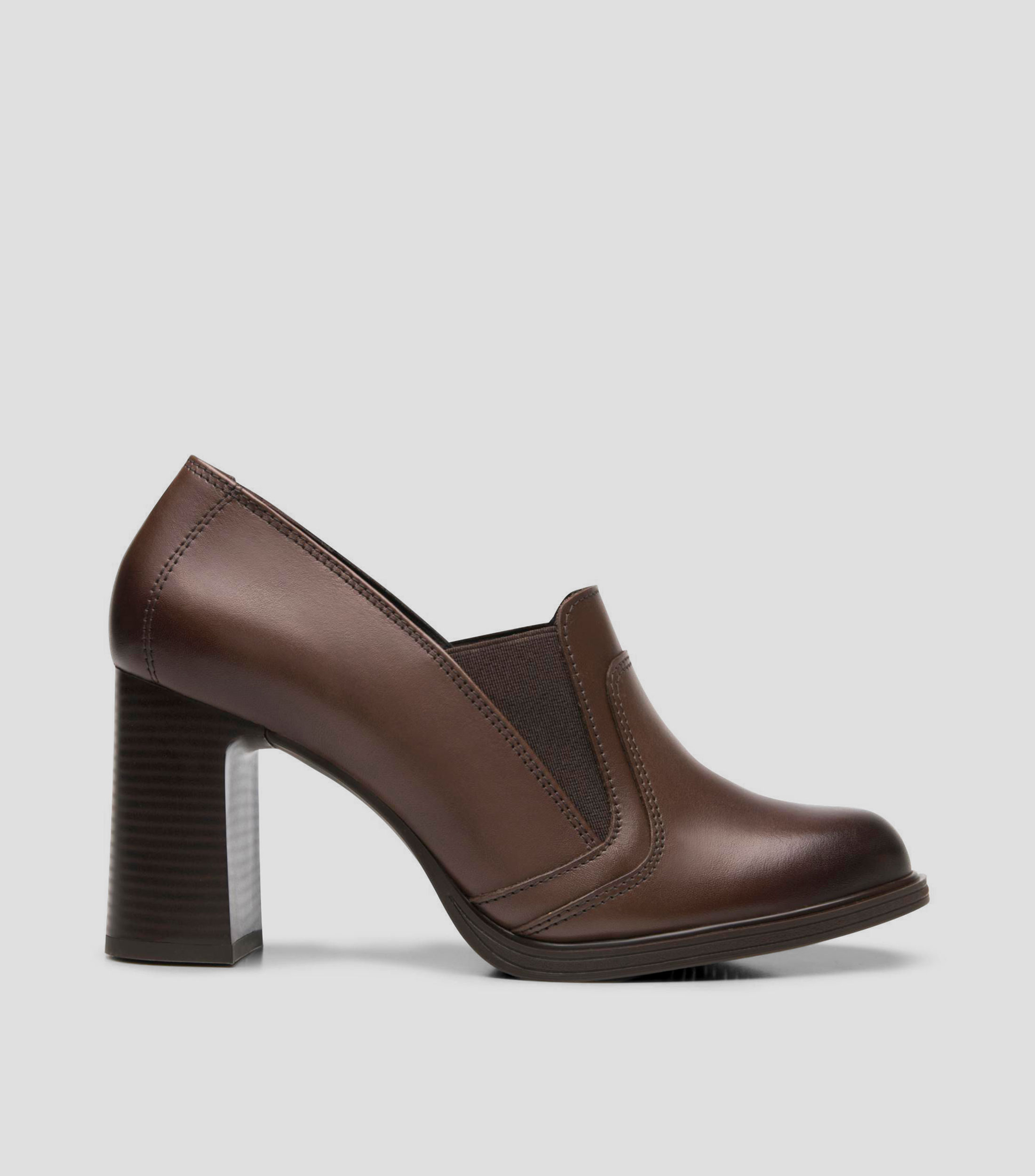 Zapatillas con Tacón ancho de 8.1 cm Mujer