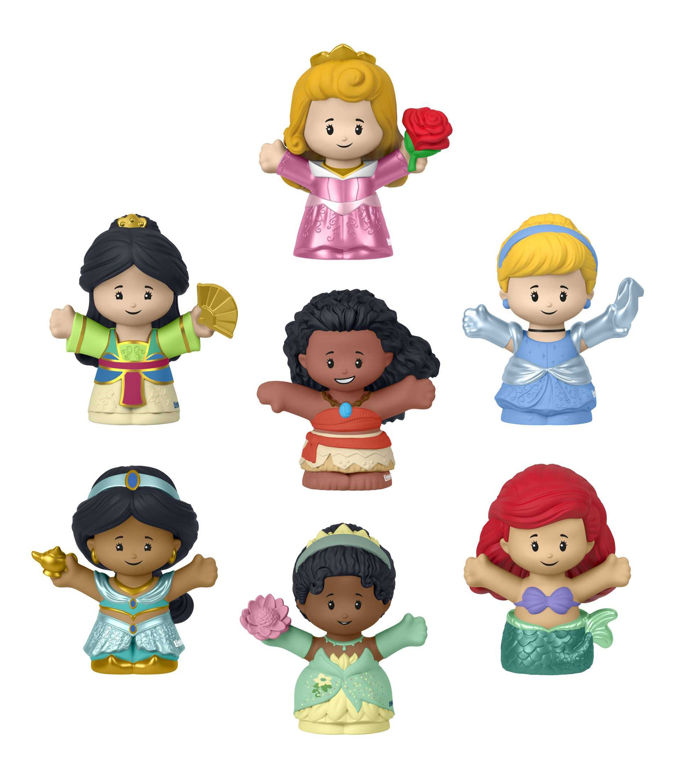 Little People Disney Princess set de 7 muñecas