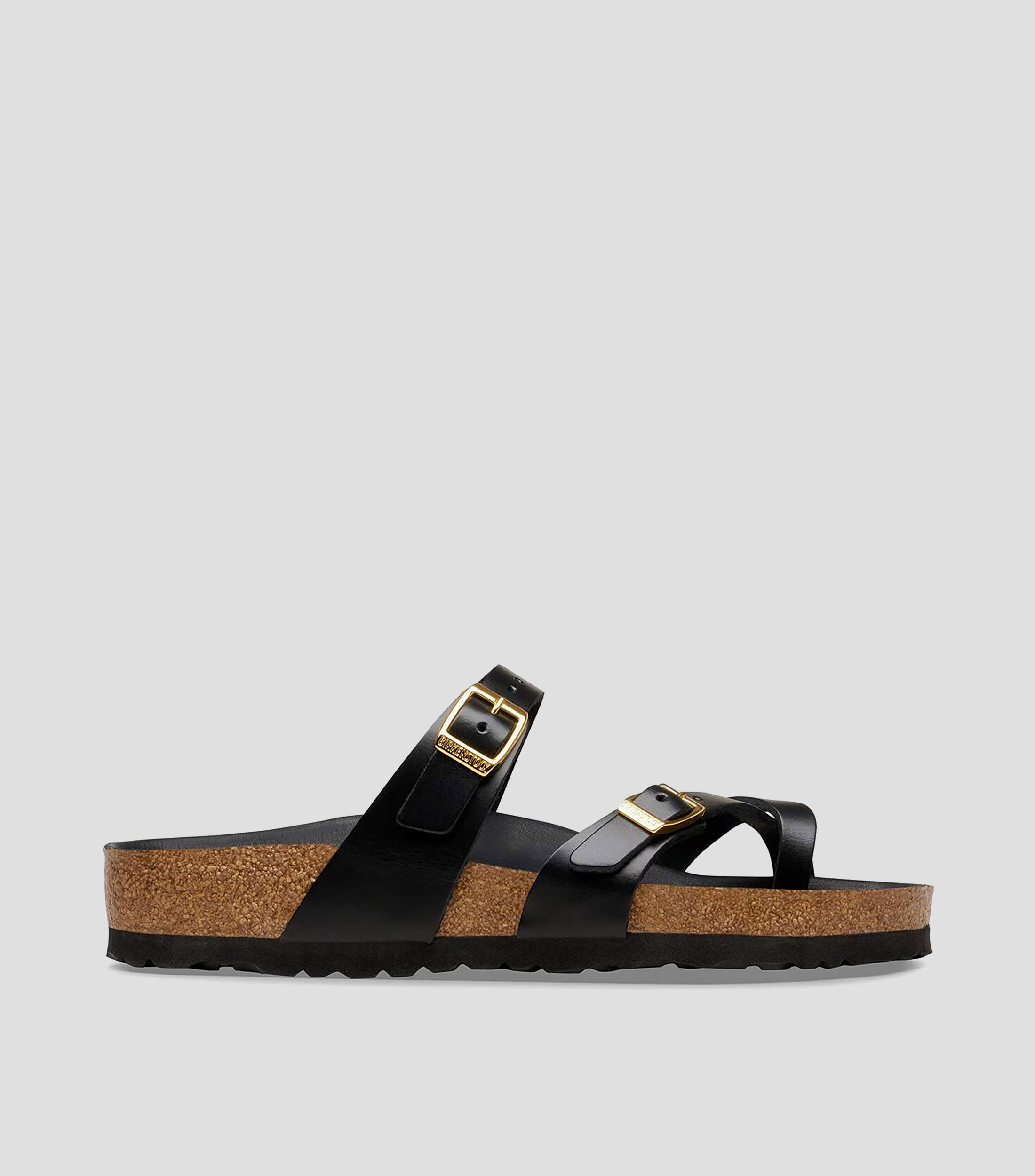 Sandalias planas en piel Mayari Mujer
