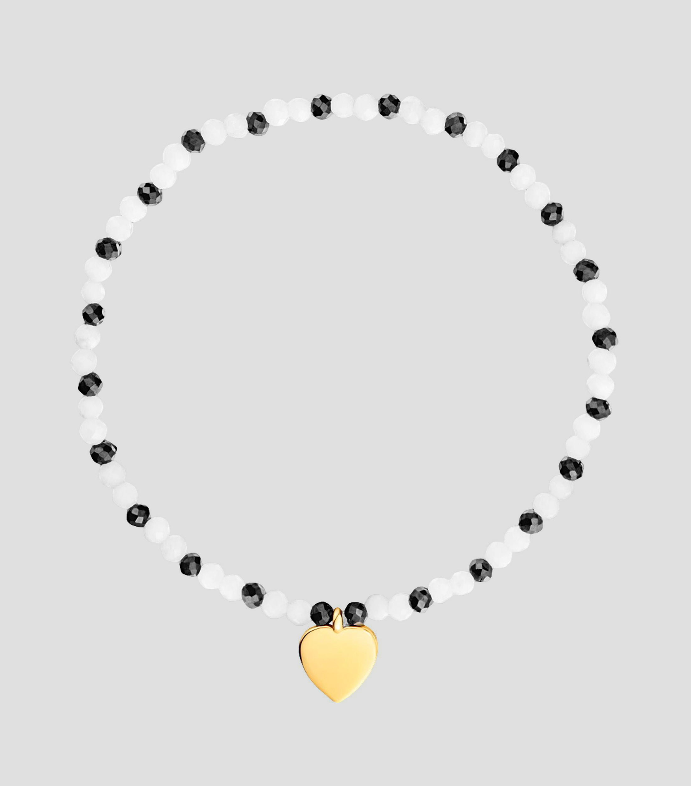 Pulsera elástica con corazón Mujer