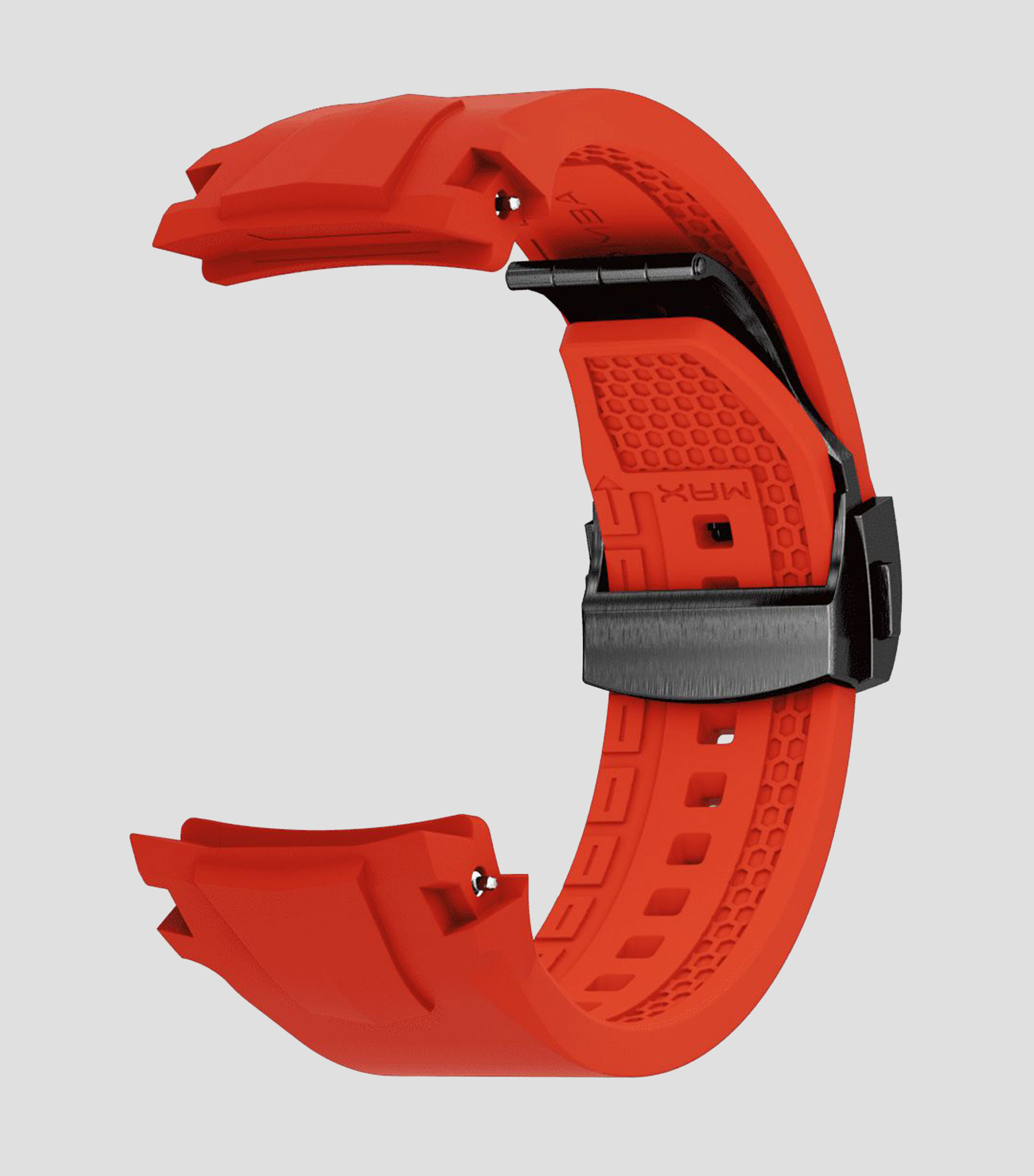 Extensible para reloj Dark Matter rojo flúor