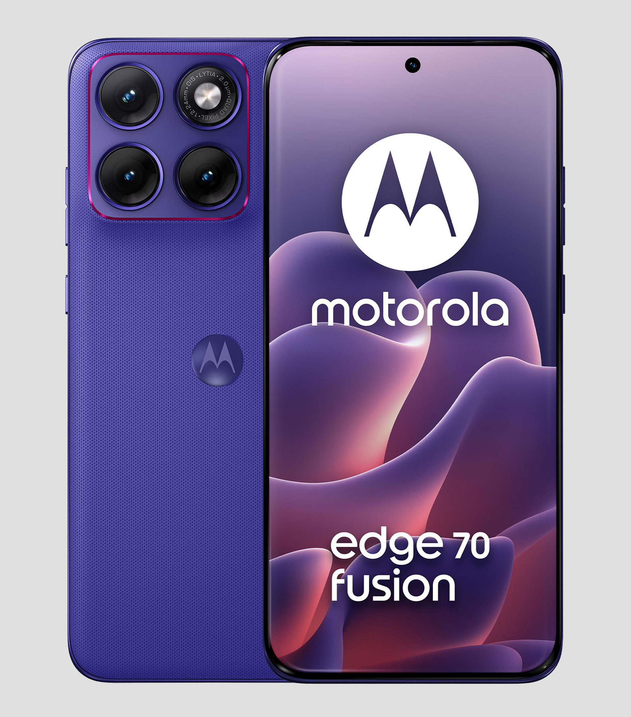 Celular Edge 70 Fusion 5G 256 GB 8 GB Morado Desbloqueado