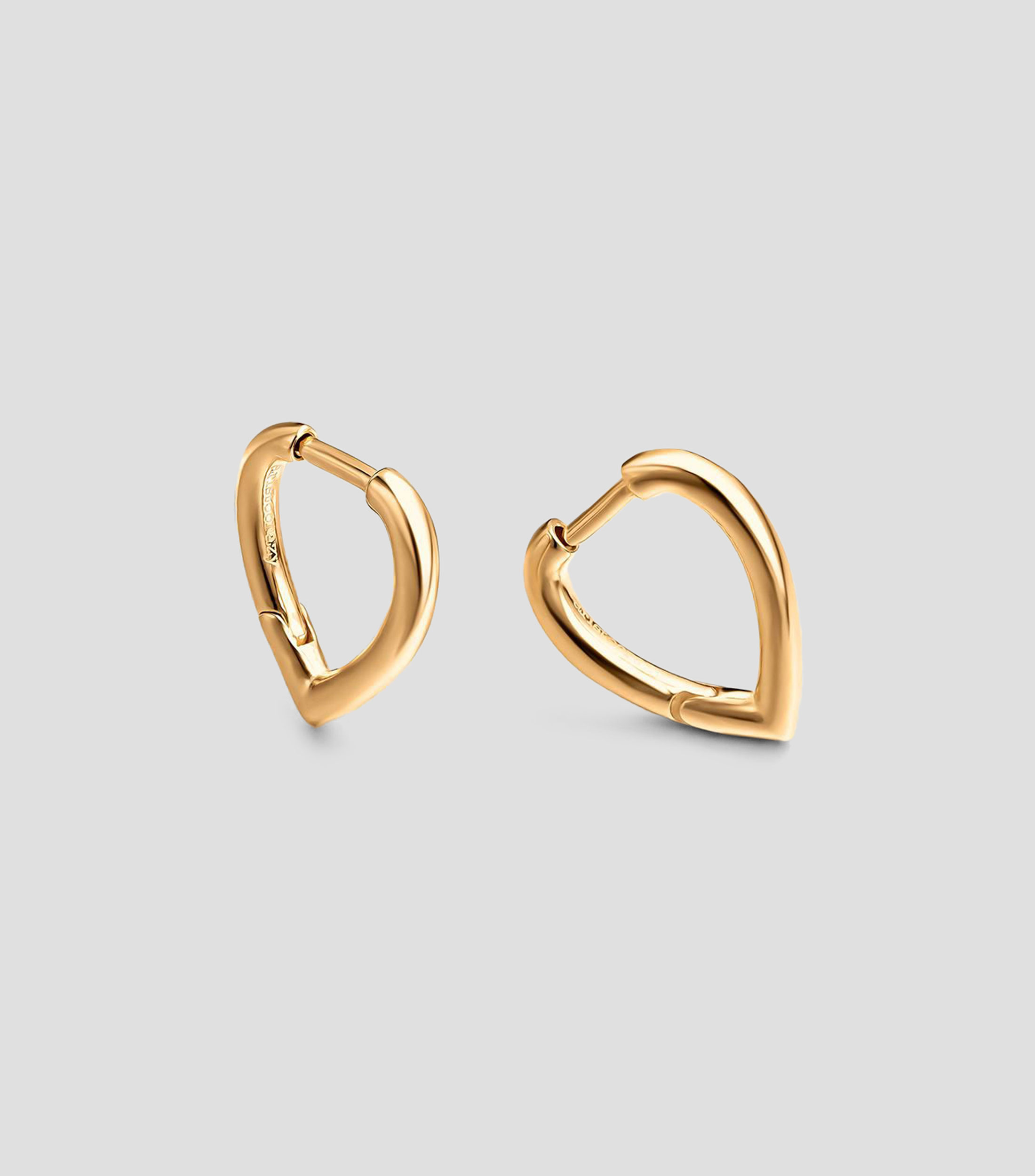 Pendientes en plata .925 con forma de gota Connector Criolla Mujer