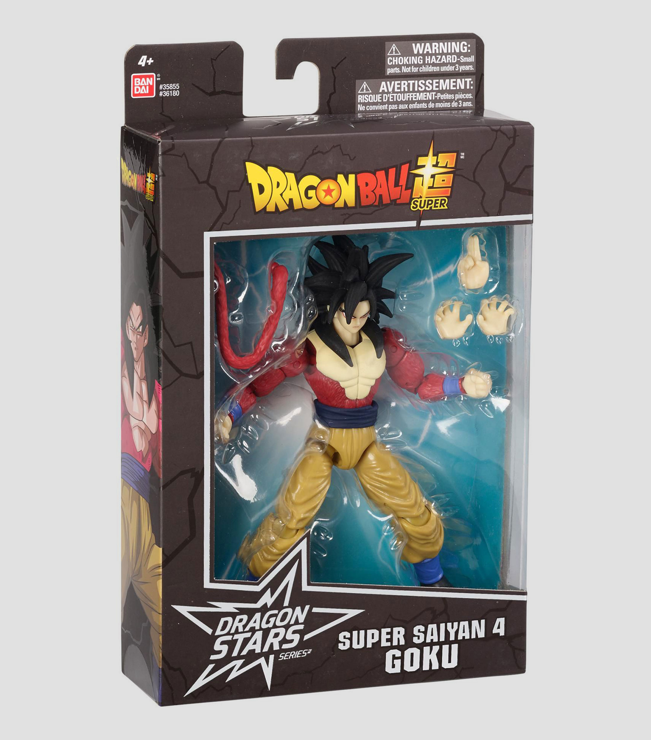 Figura de acción Super Saiyan 4 Goku Dragon Stars