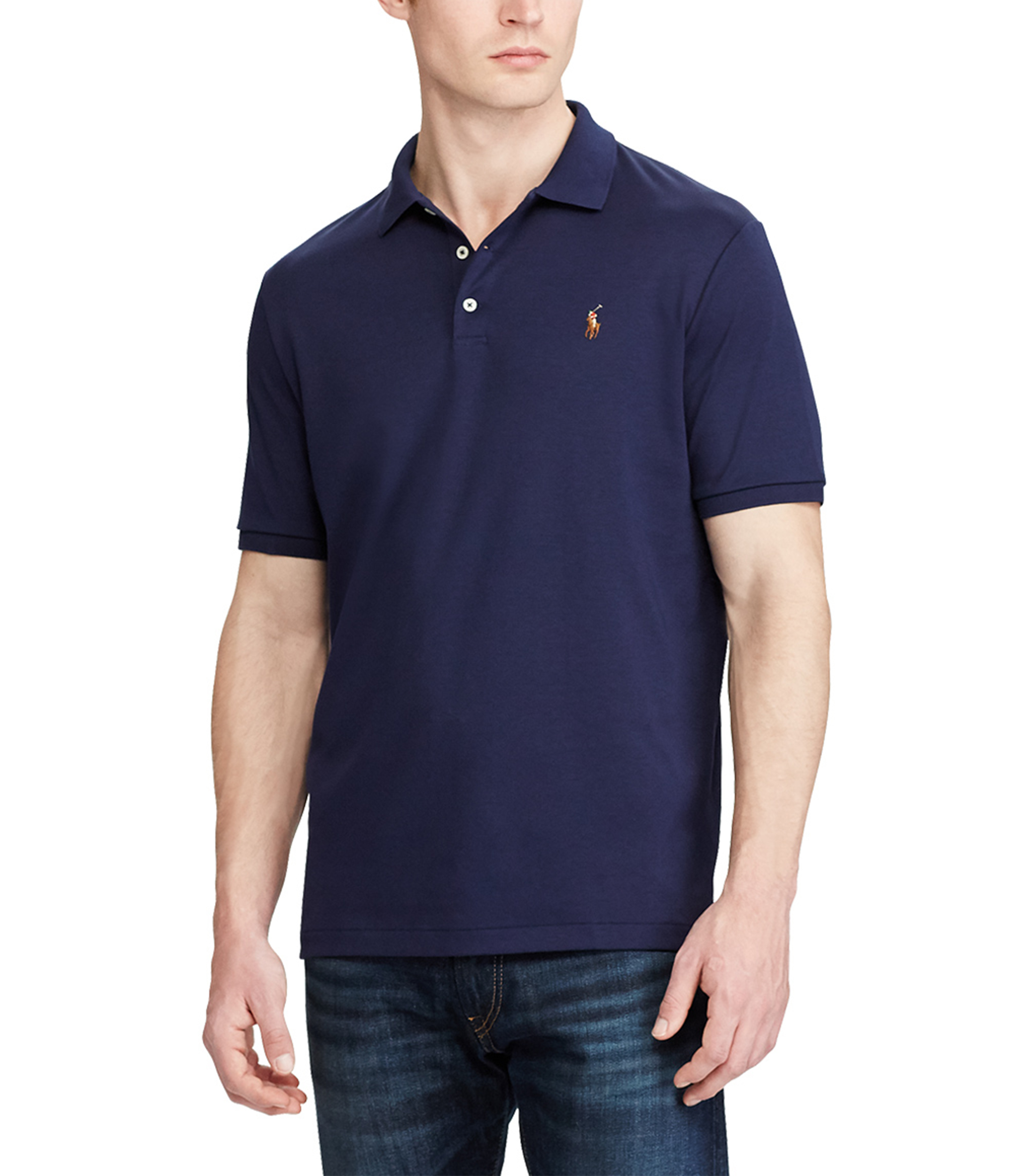 Playera polo ralph lauren azul clearance