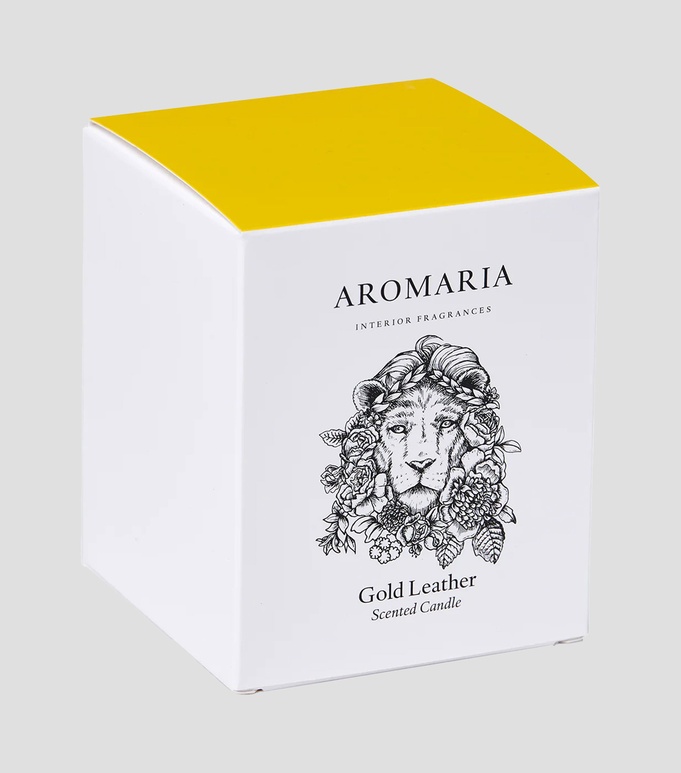 Vela aromática Gold leather