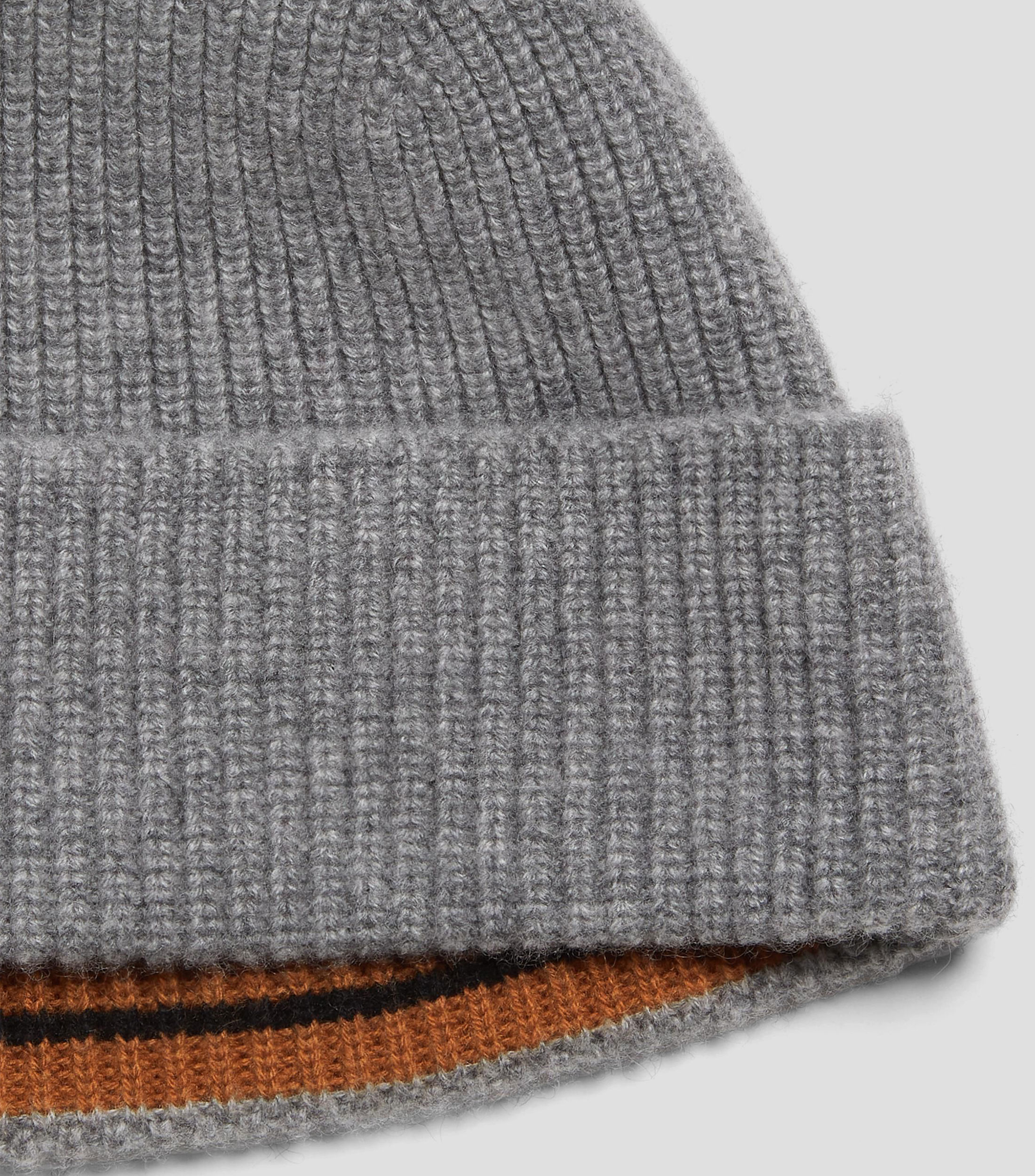 Gorro tejido de punto jaspeado Hombre
