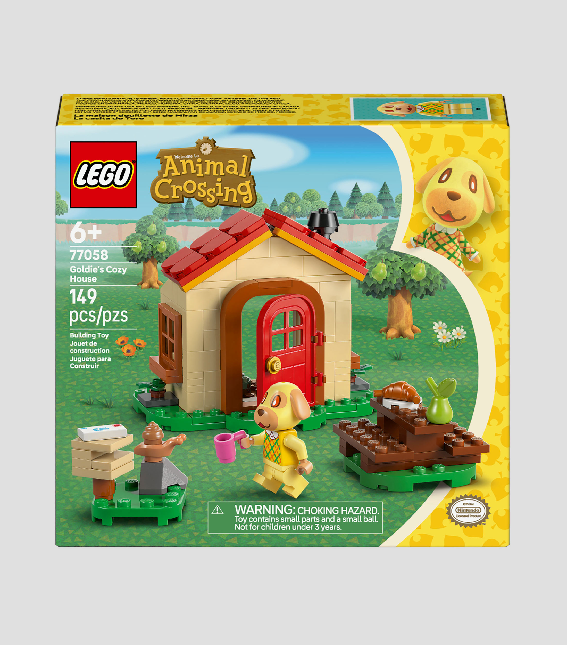 Lego Animal Crossing La casita de Tere Juguete 77058