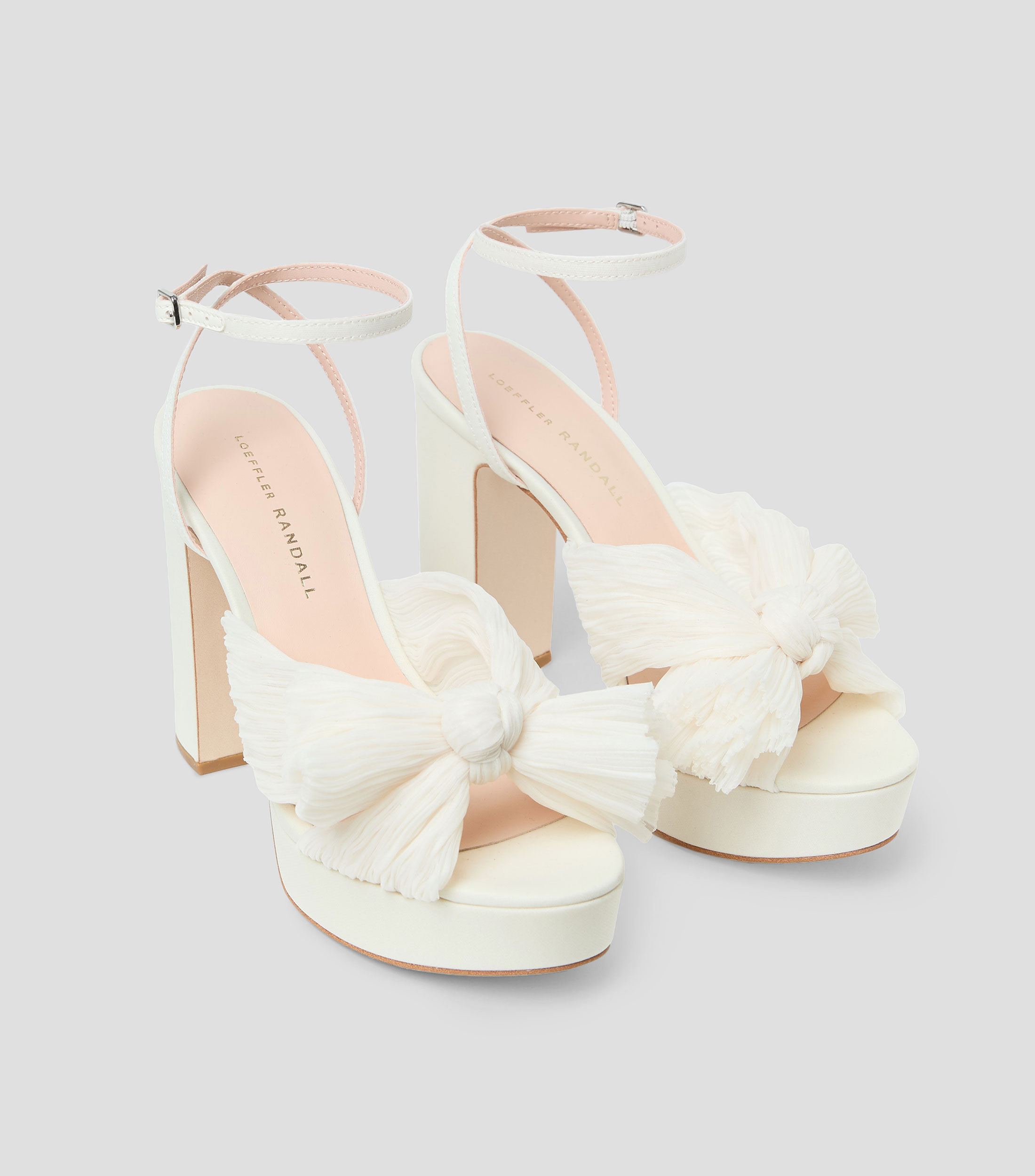 Sandalias tacón alto ancho lisas Mujer