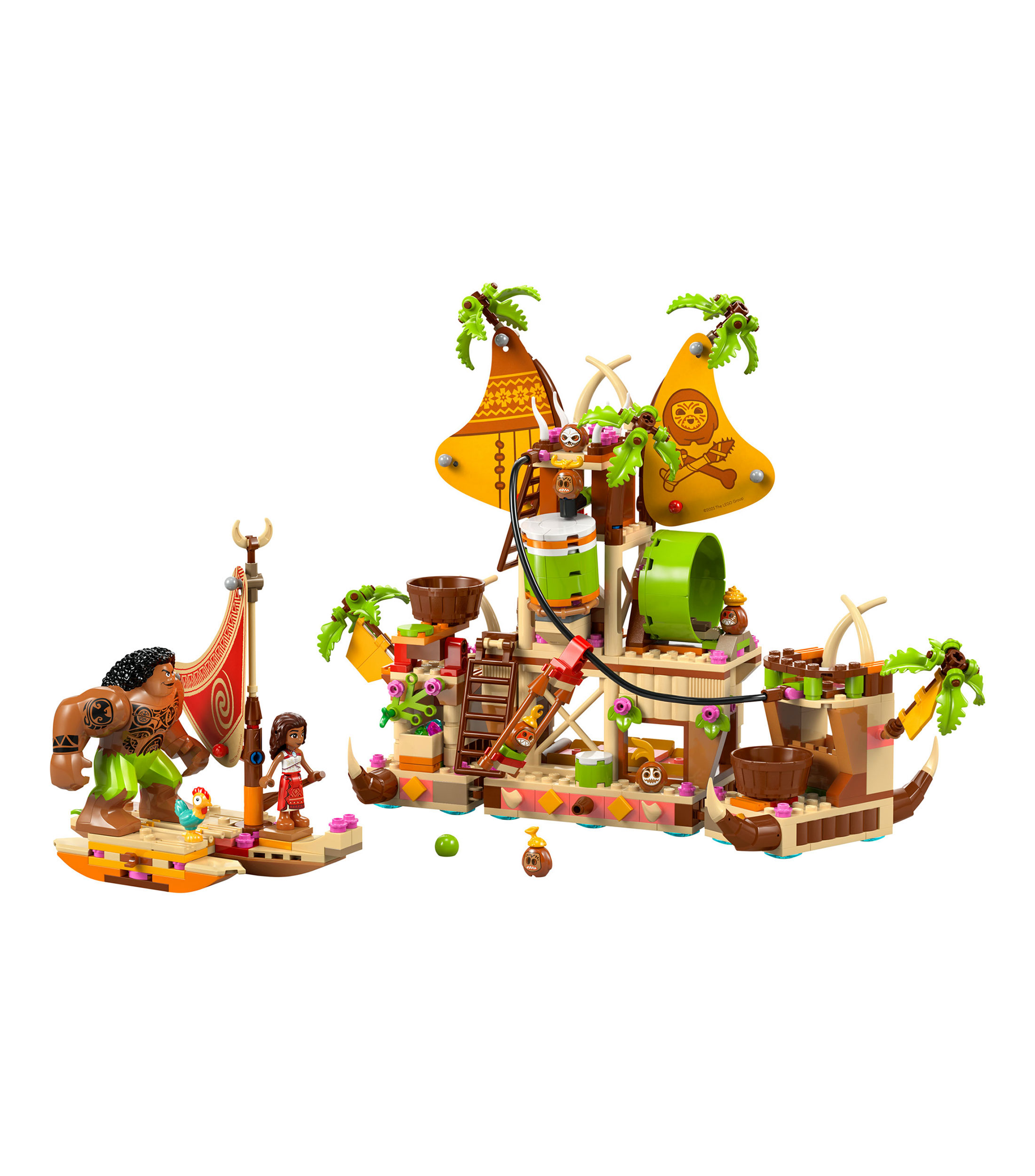 Lego Disney Moana 2 Barcaza de los Kakamora Juguete 43258