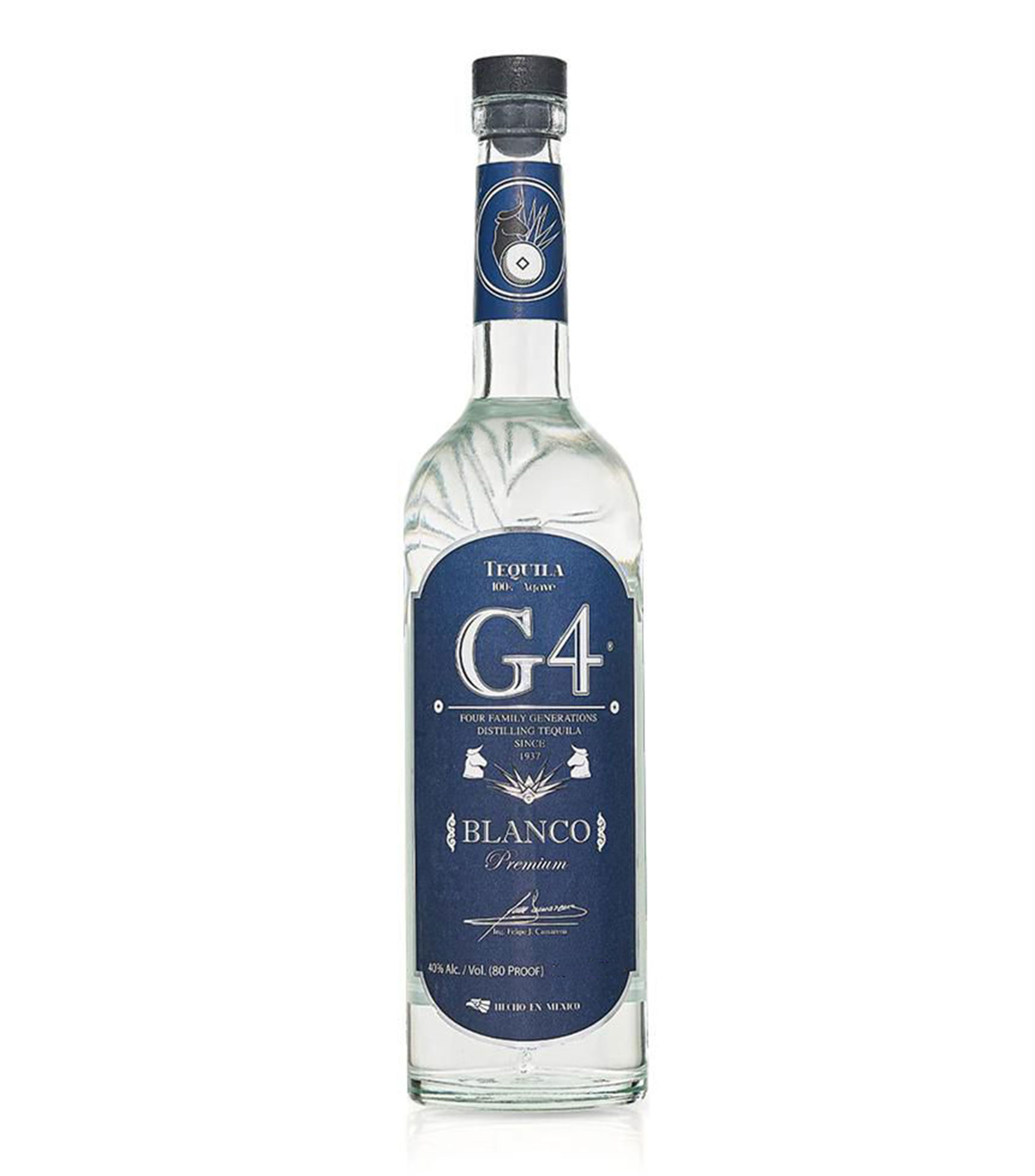 Tequila blanco G4, 750 ml