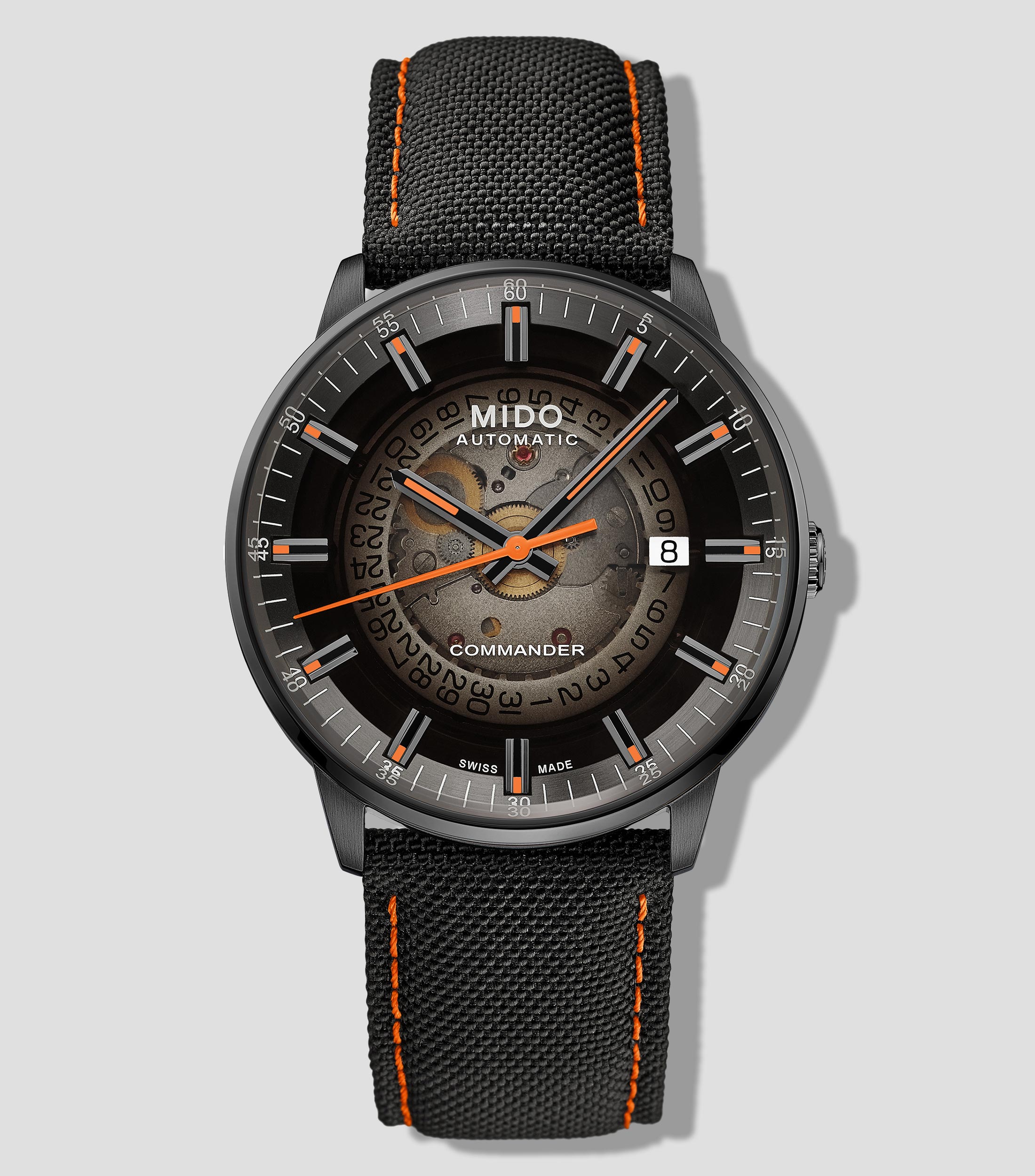 Reloj para Hombre Commander II Gradient Casual, Negro