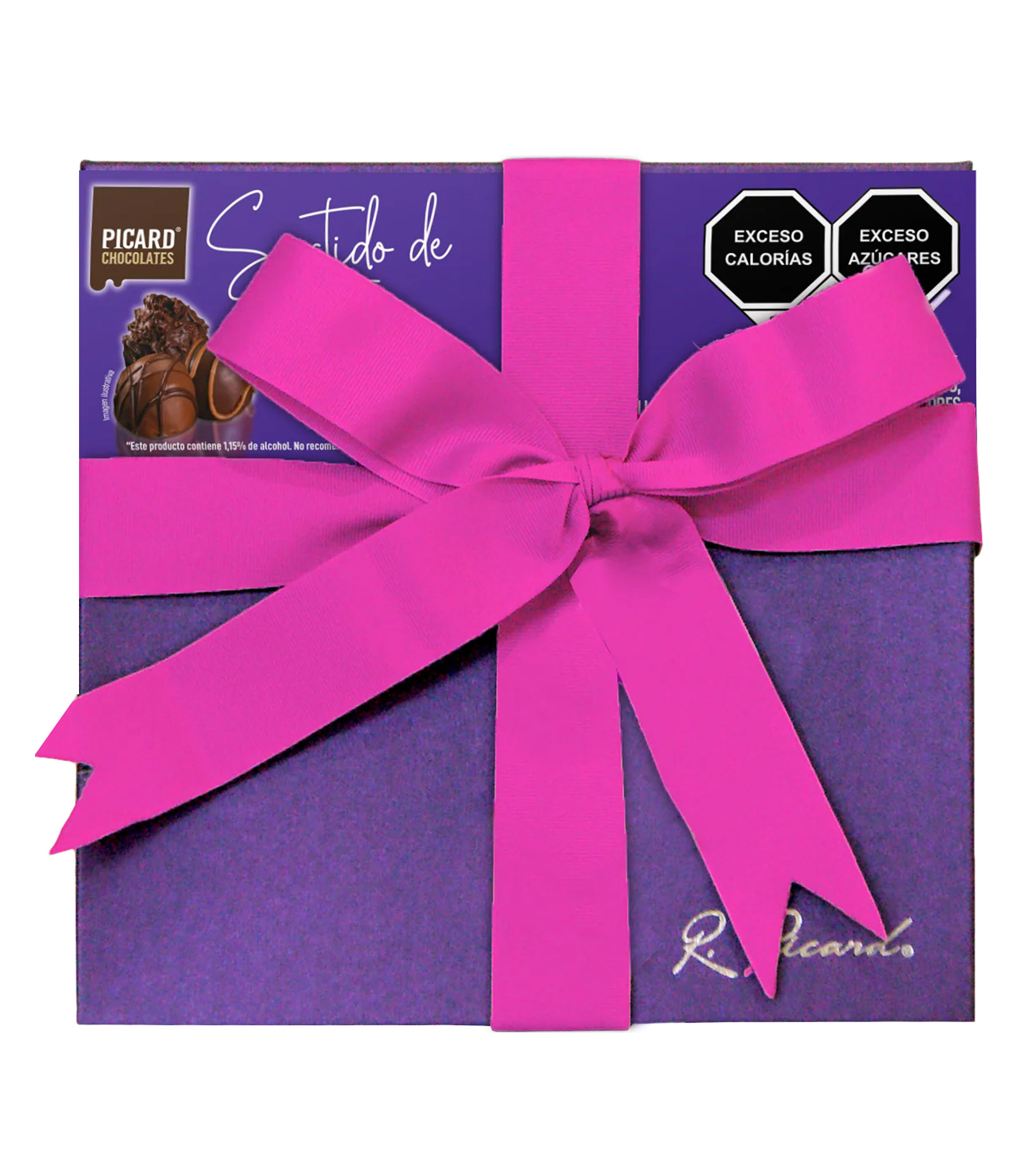 Estuche Rígido Chocolate Surtido Trufas, 260 g