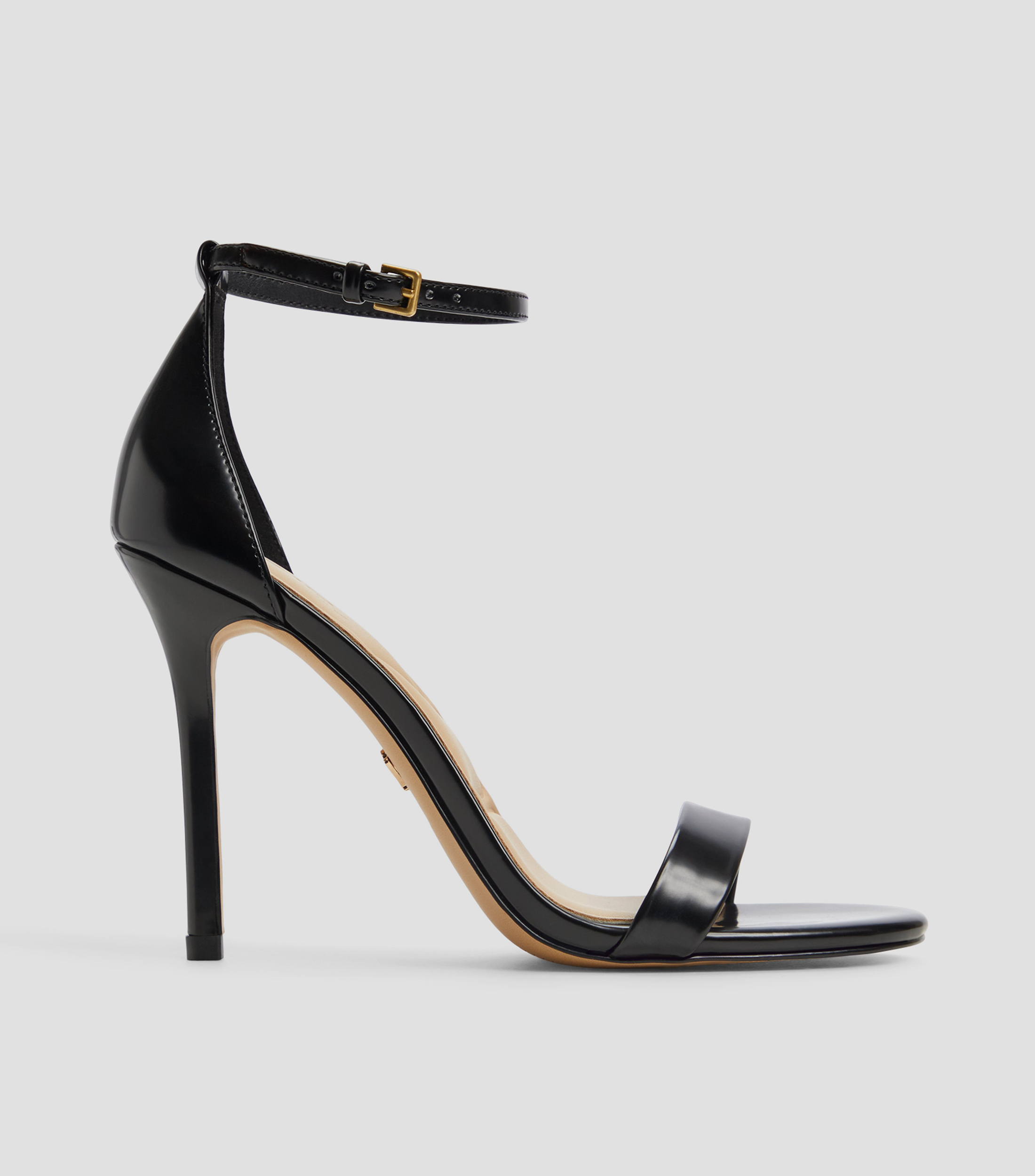 Sandalias con tacón alto de aguja Mujer