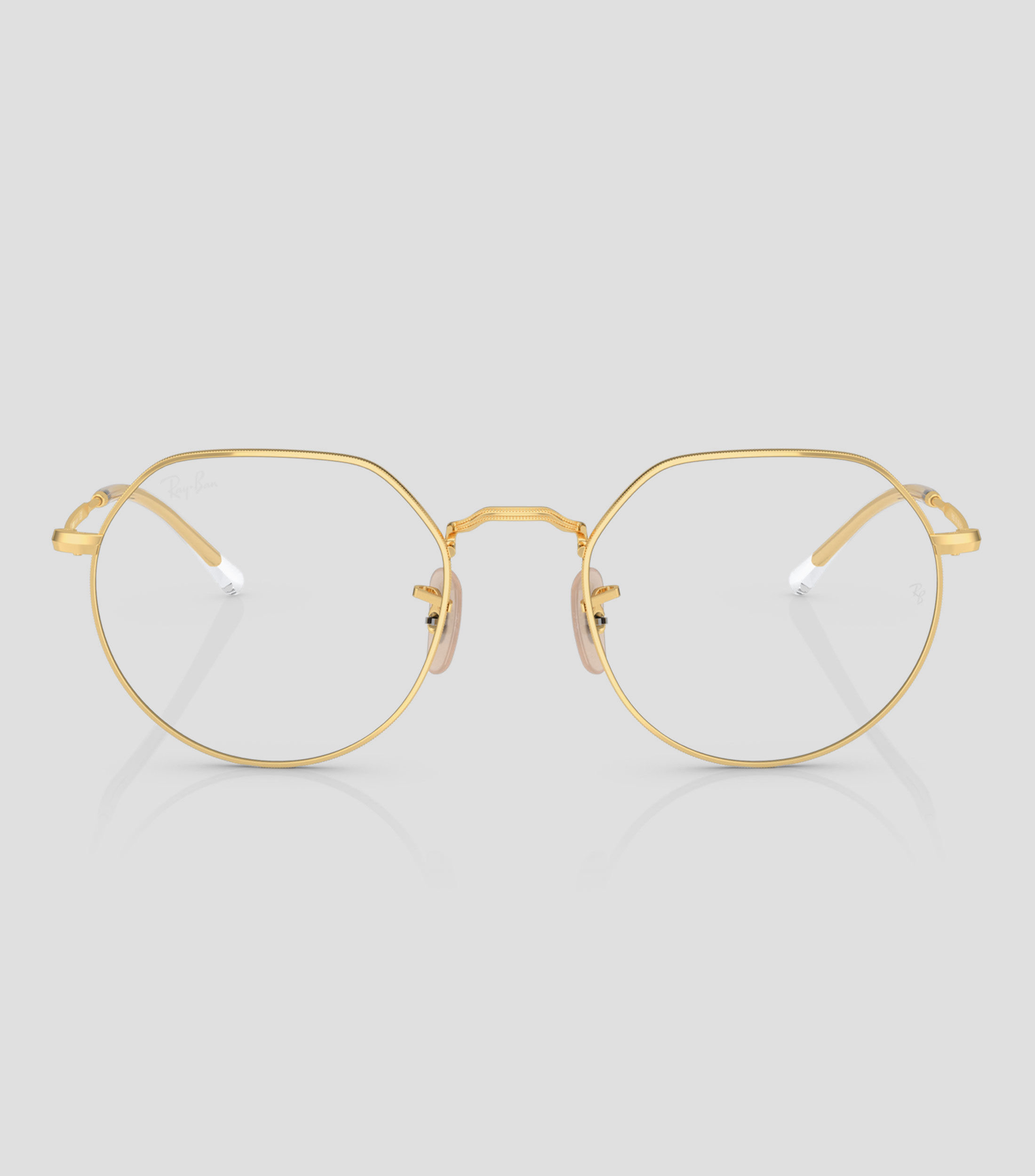 Lentes oftálmicos Irregulares Jack Dorados Unisex