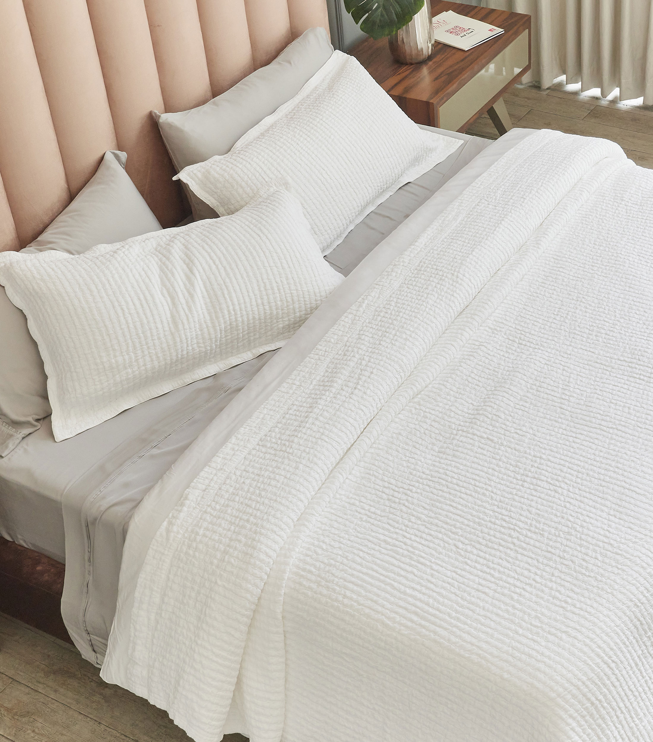 Coverlet Mq Artigiano Blanco