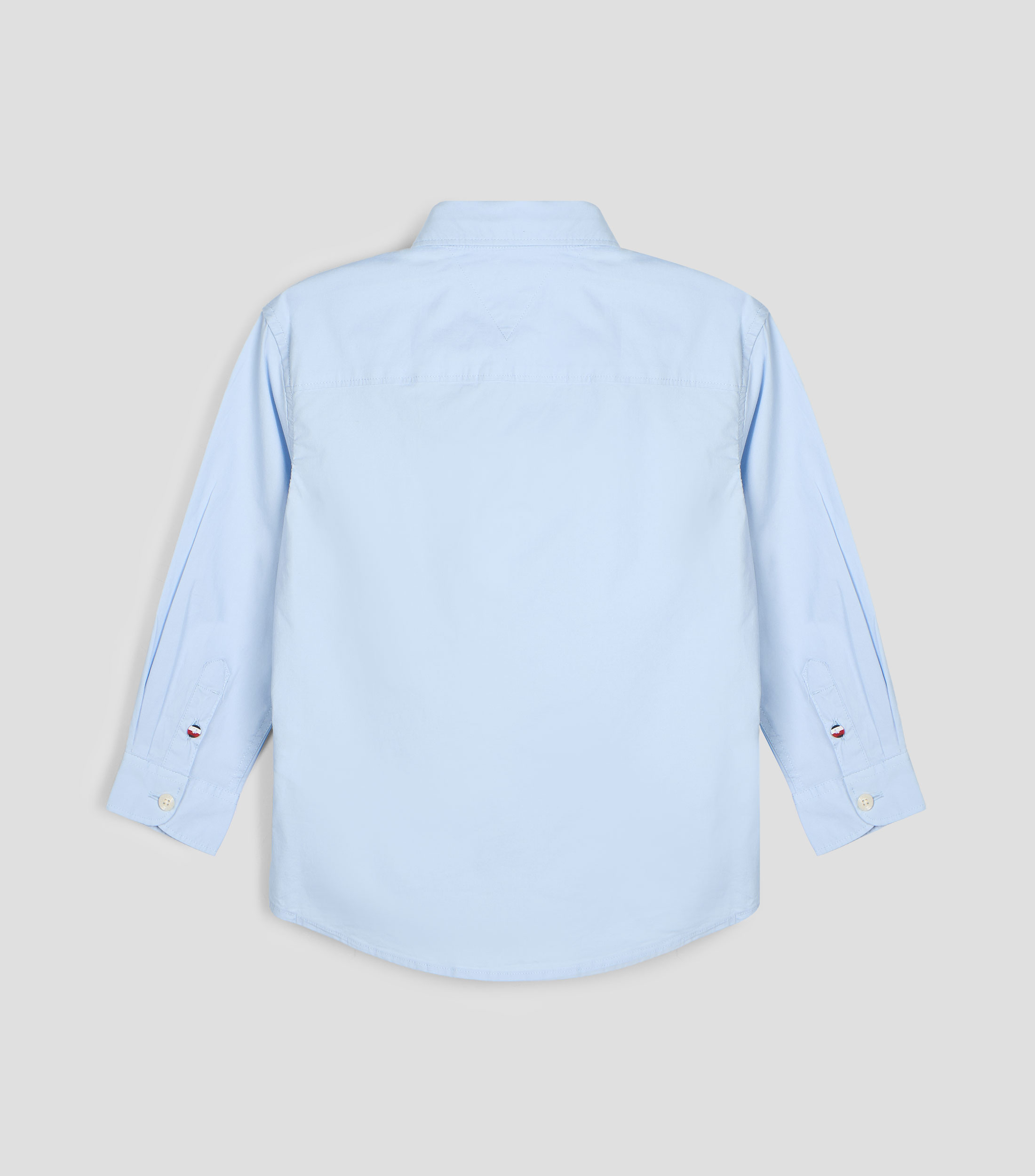 Camisa lisa manga larga Niño