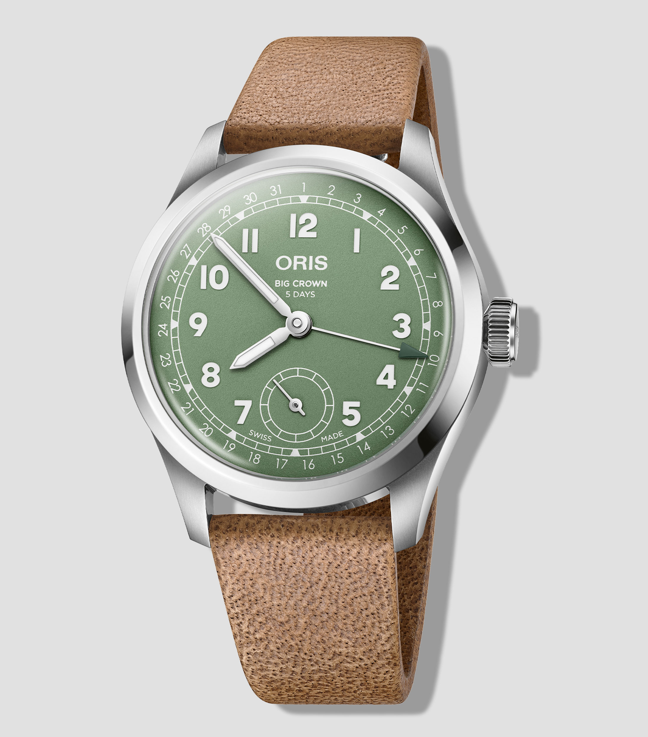 Reloj Unisex Pointer Date Calibre 403 Casual, Plateado