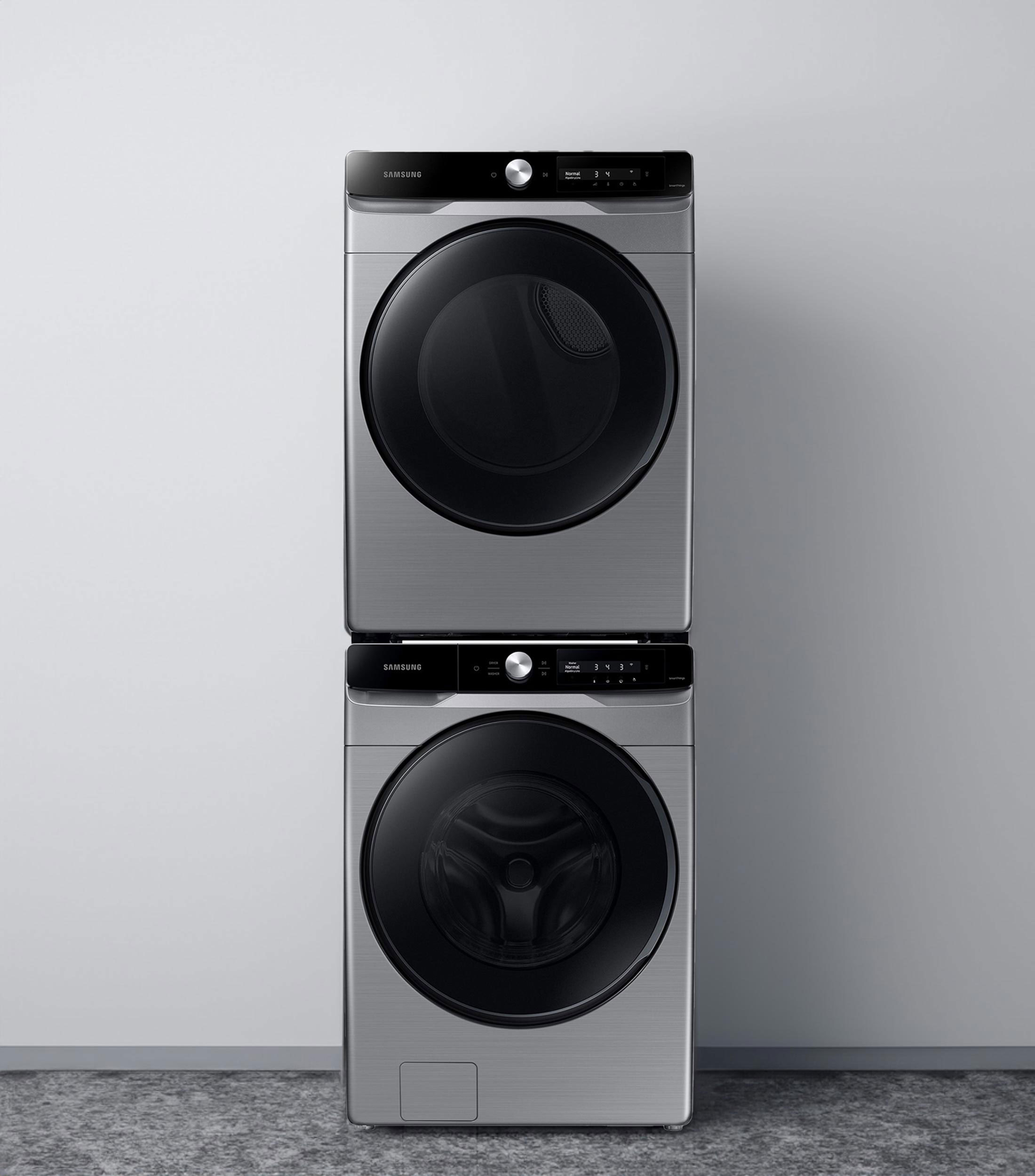 Centro de Lavado Lavadora Eléctrica y Secadora Gas Natural Frontal 22 Kg Inox