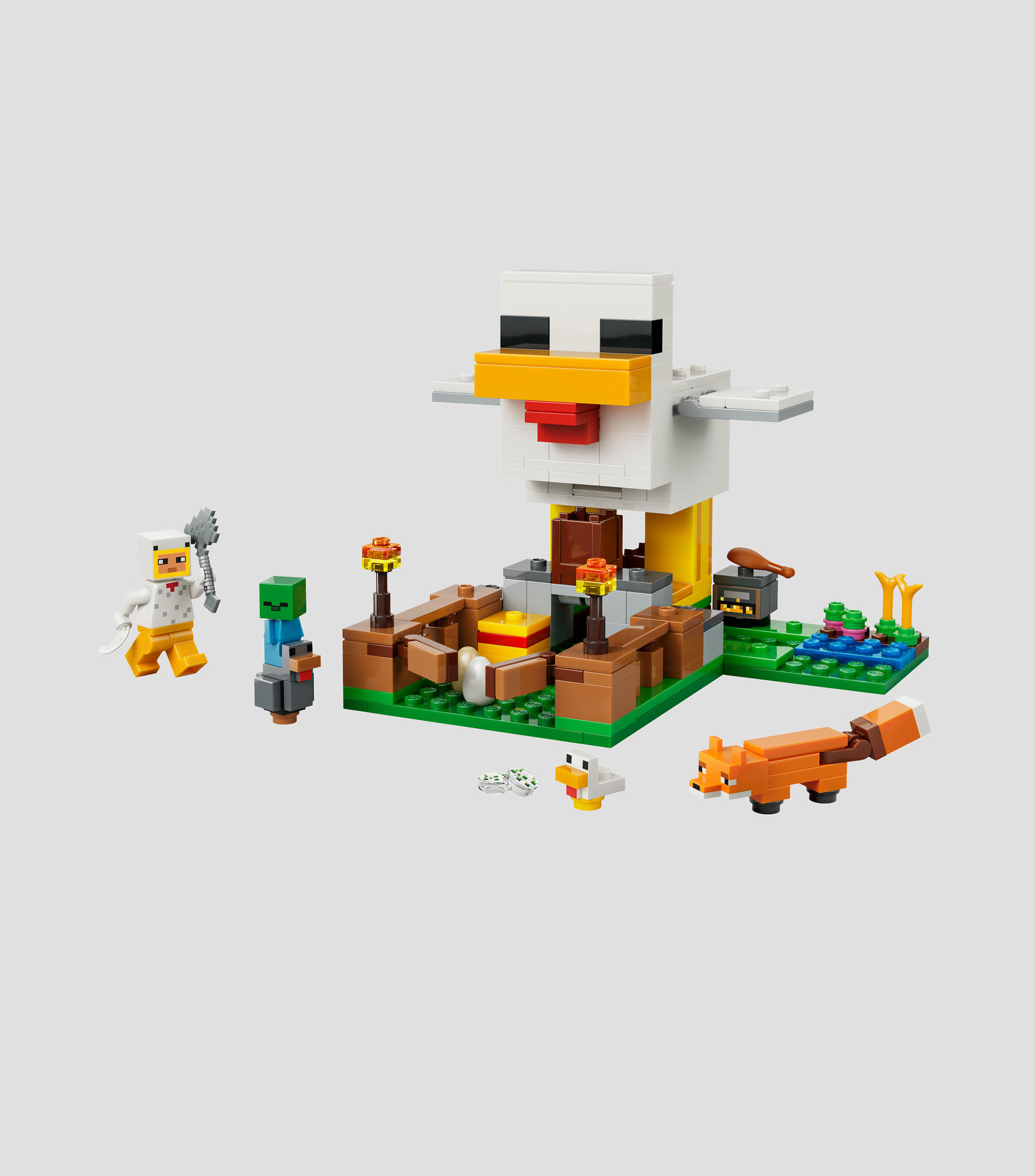 Lego Minecraft La Granja de Gallinas
