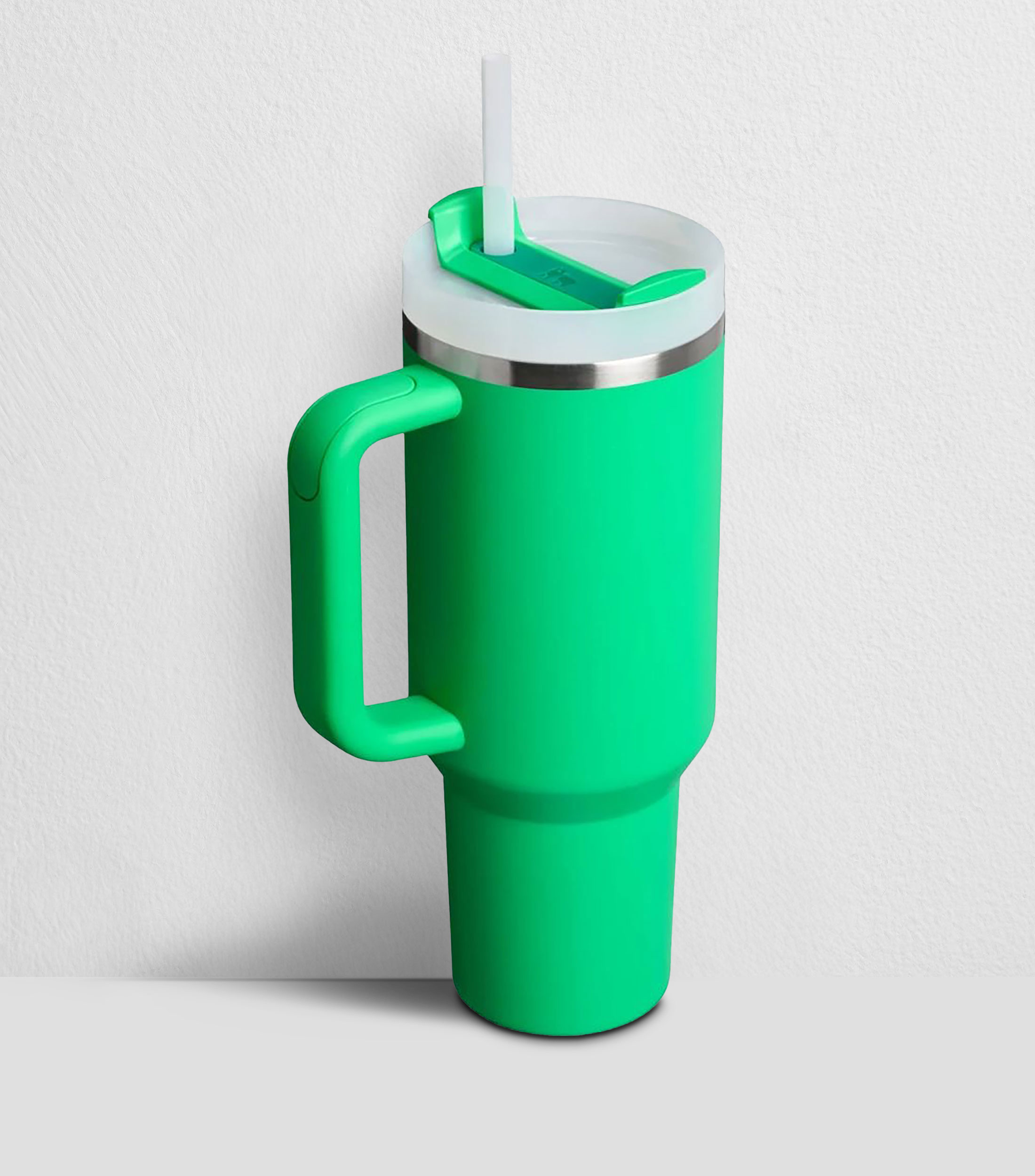 Termo Stanley Quencher Meadow en acero inoxidable con popote, 1.18 L