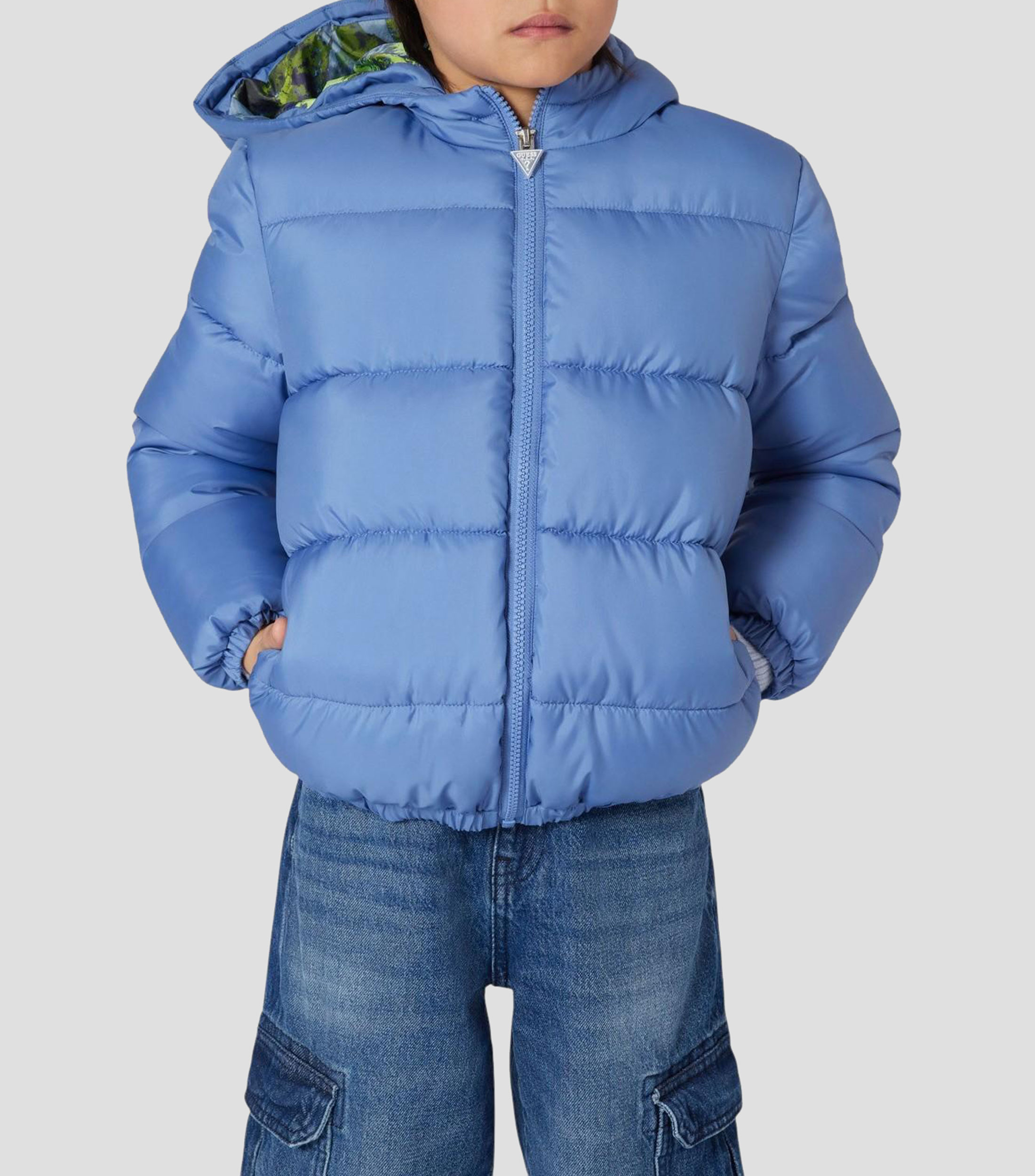 Marca Guess Chamarra Guess Hombre Azul Chamarra Azul Marino Guess