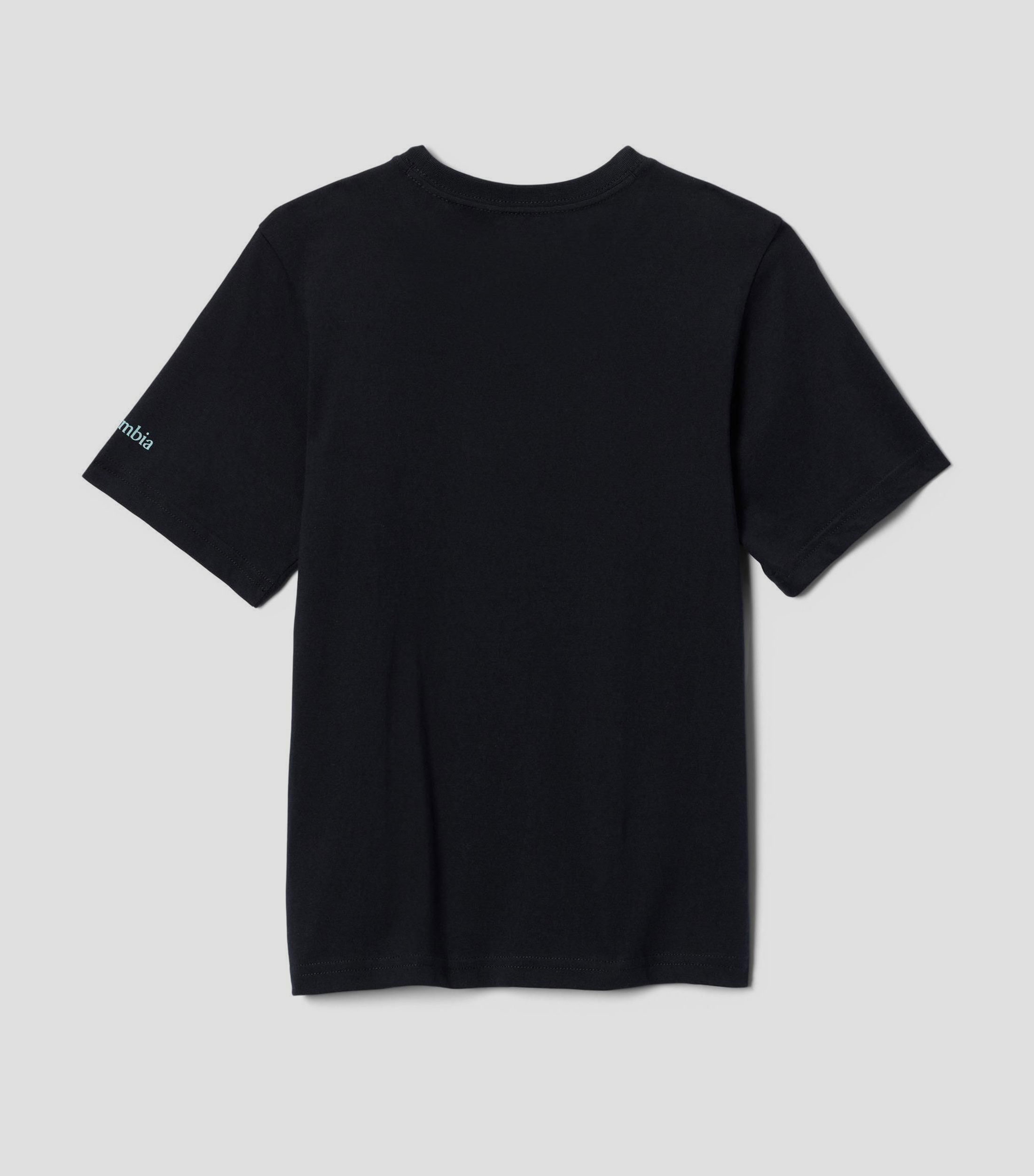 Playera de cuello redondo con manga corta estampada Niño