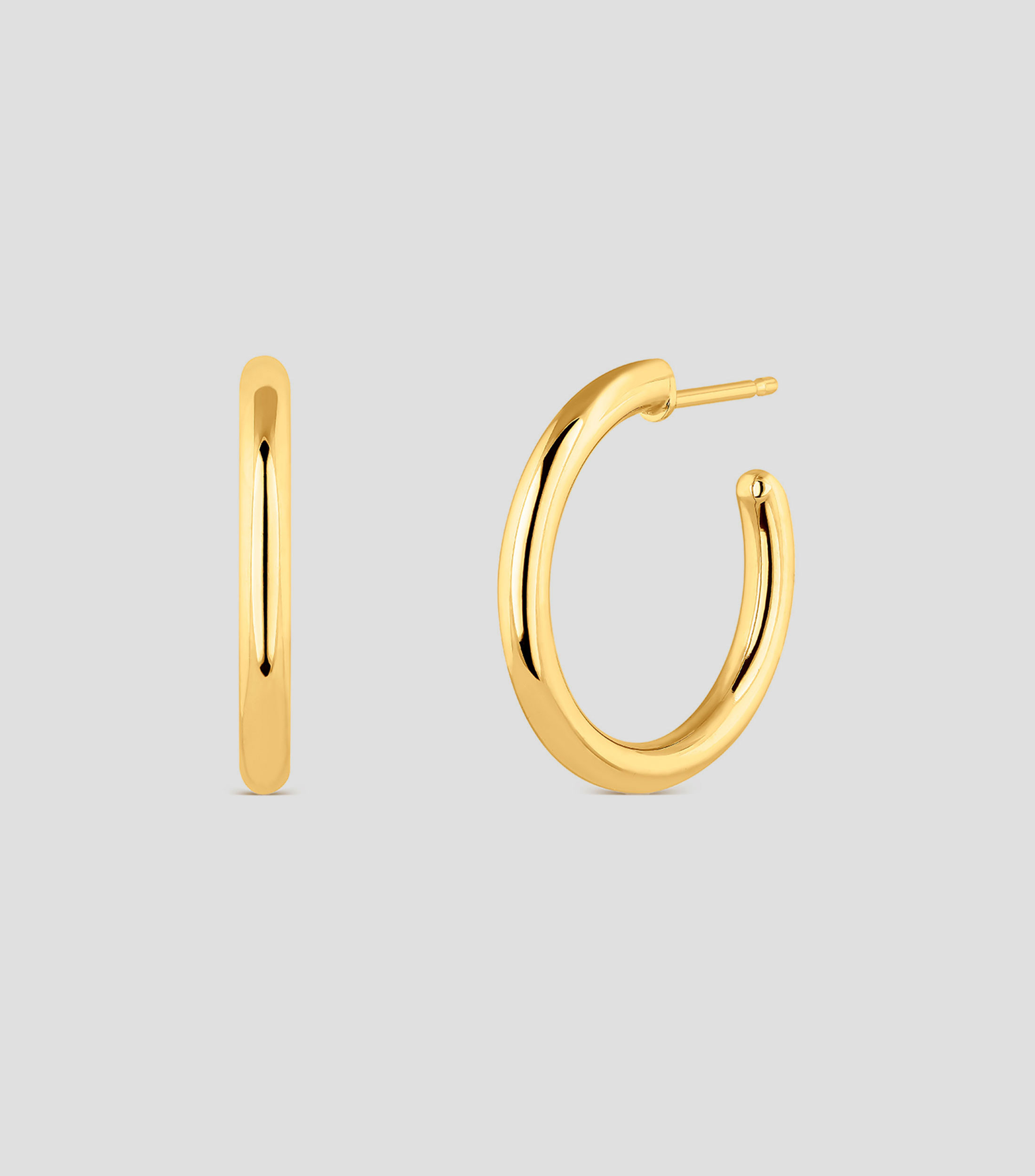 Pendientes en oro amarillo de 18 kilates Idalia Mujer