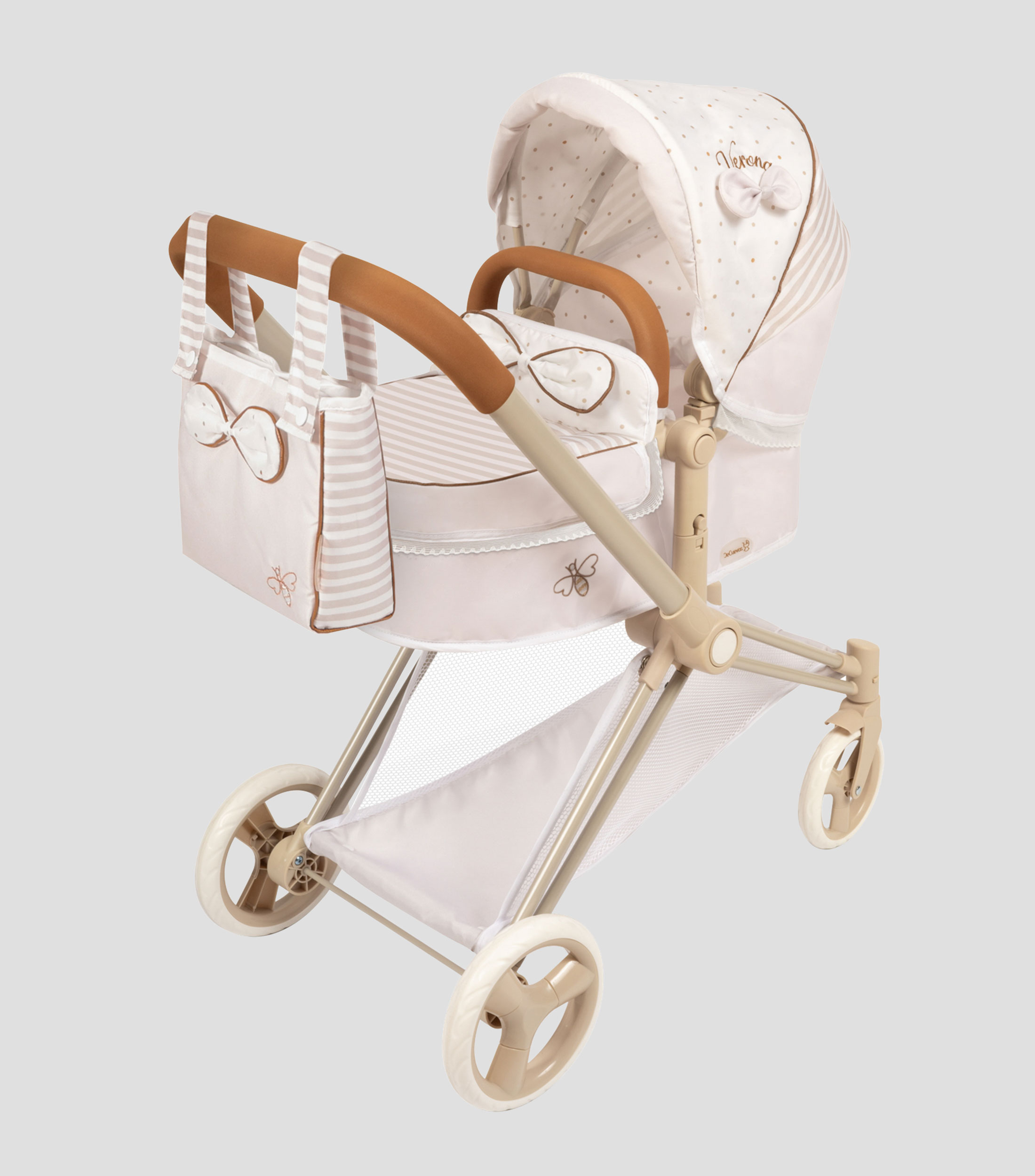 Coche de Muñecas plegable 3 en 1 Verona